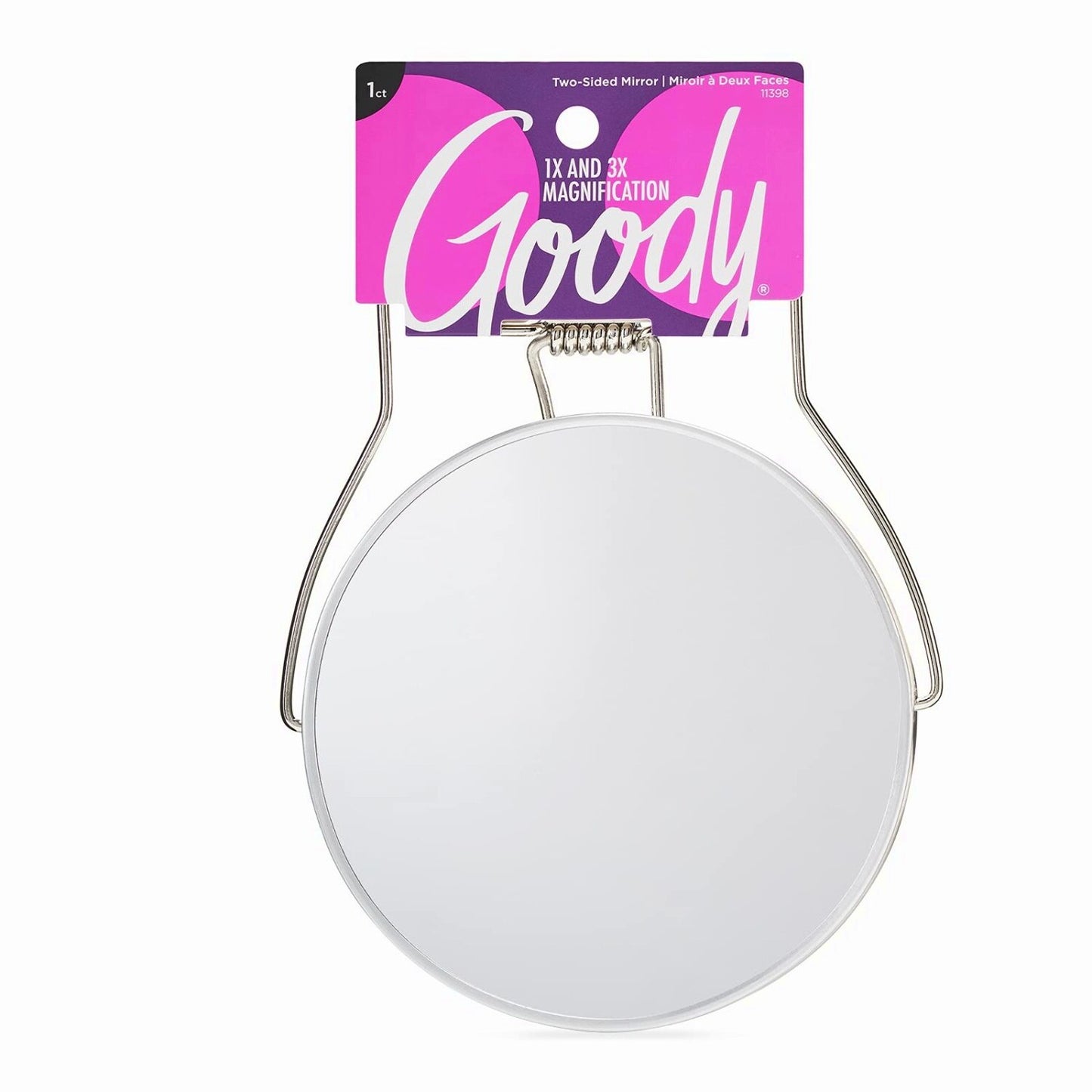 Two-Sided Makeup Mirror with Stand 1X/3X Magnification