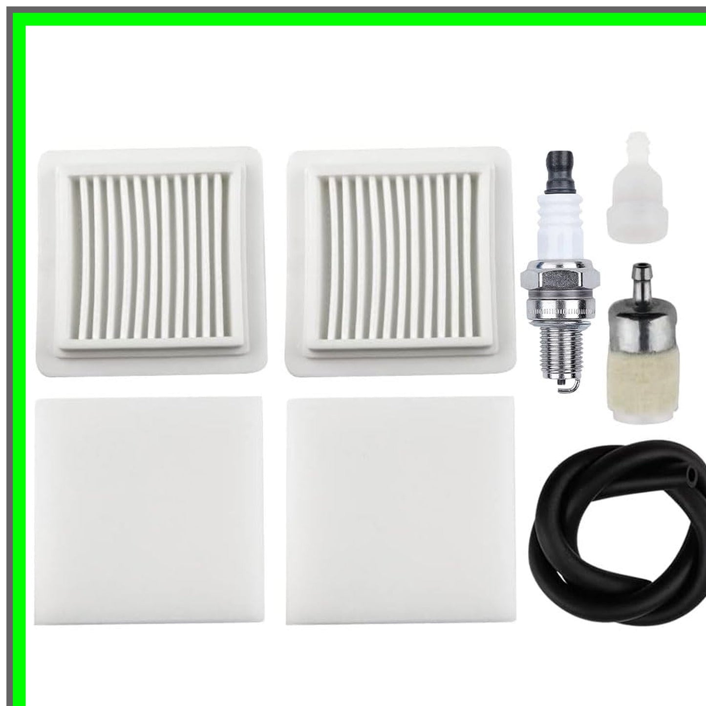 Dual Air Filter Set for Shindaiwa SRM-2620 C302 Lawn Mower Kit