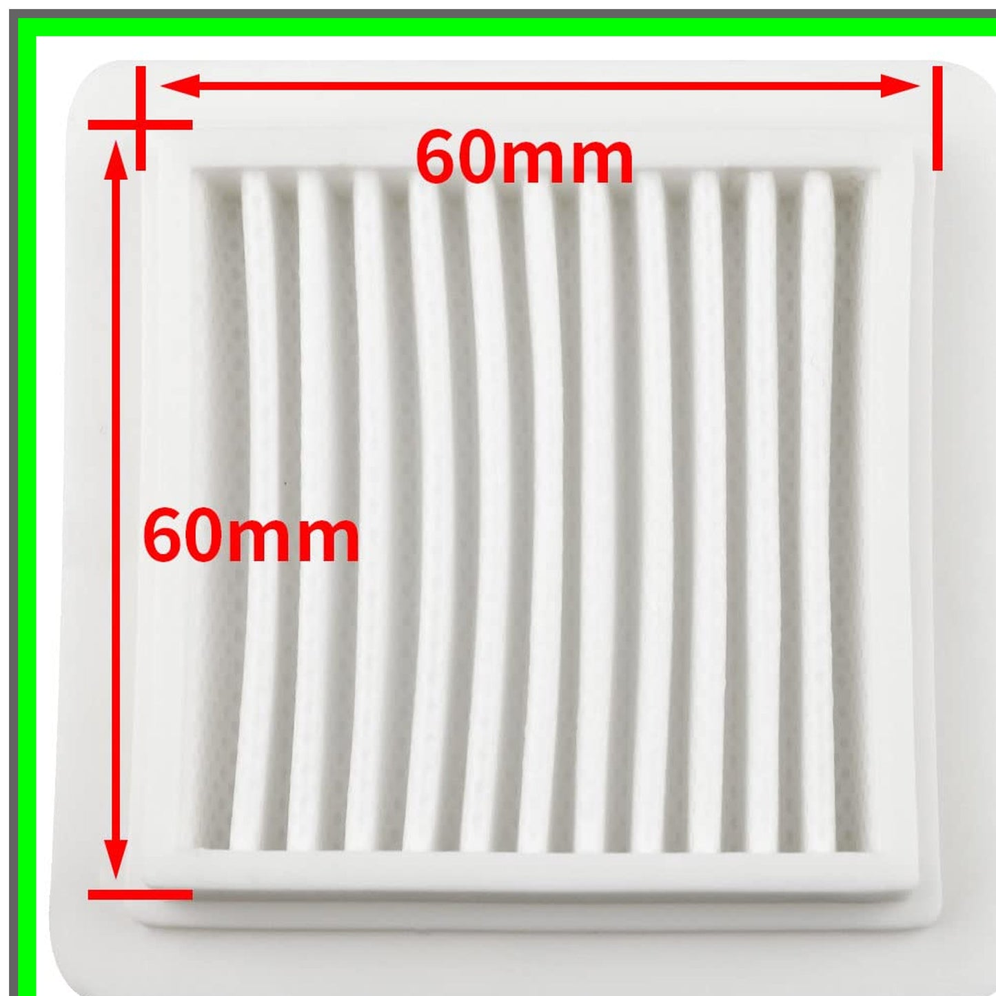 Dual Air Filter Set for Shindaiwa SRM-2620 C302 Lawn Mower Kit