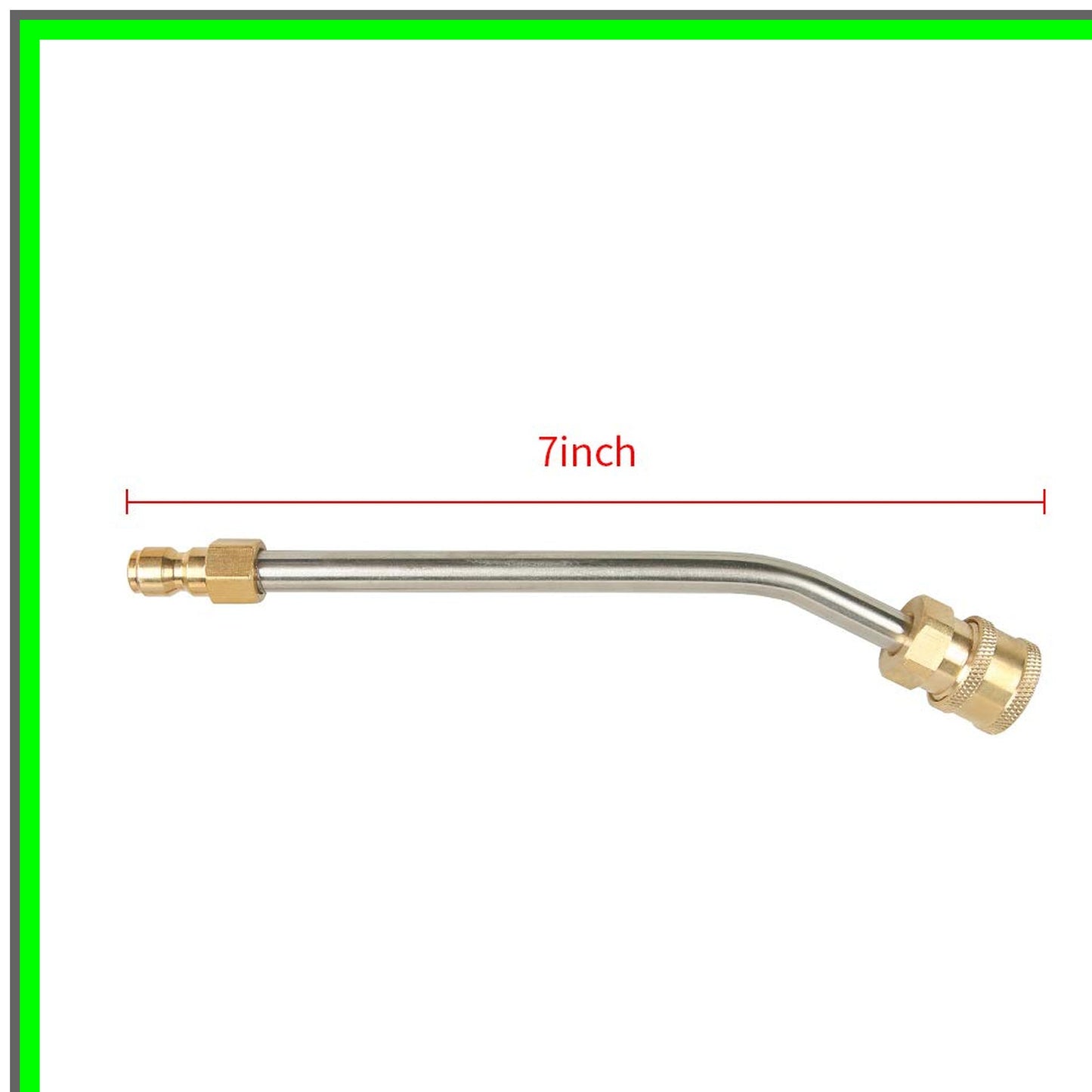 Gutter Cleaning Extension Wand for Pressure Washers with 30 Degree Curve