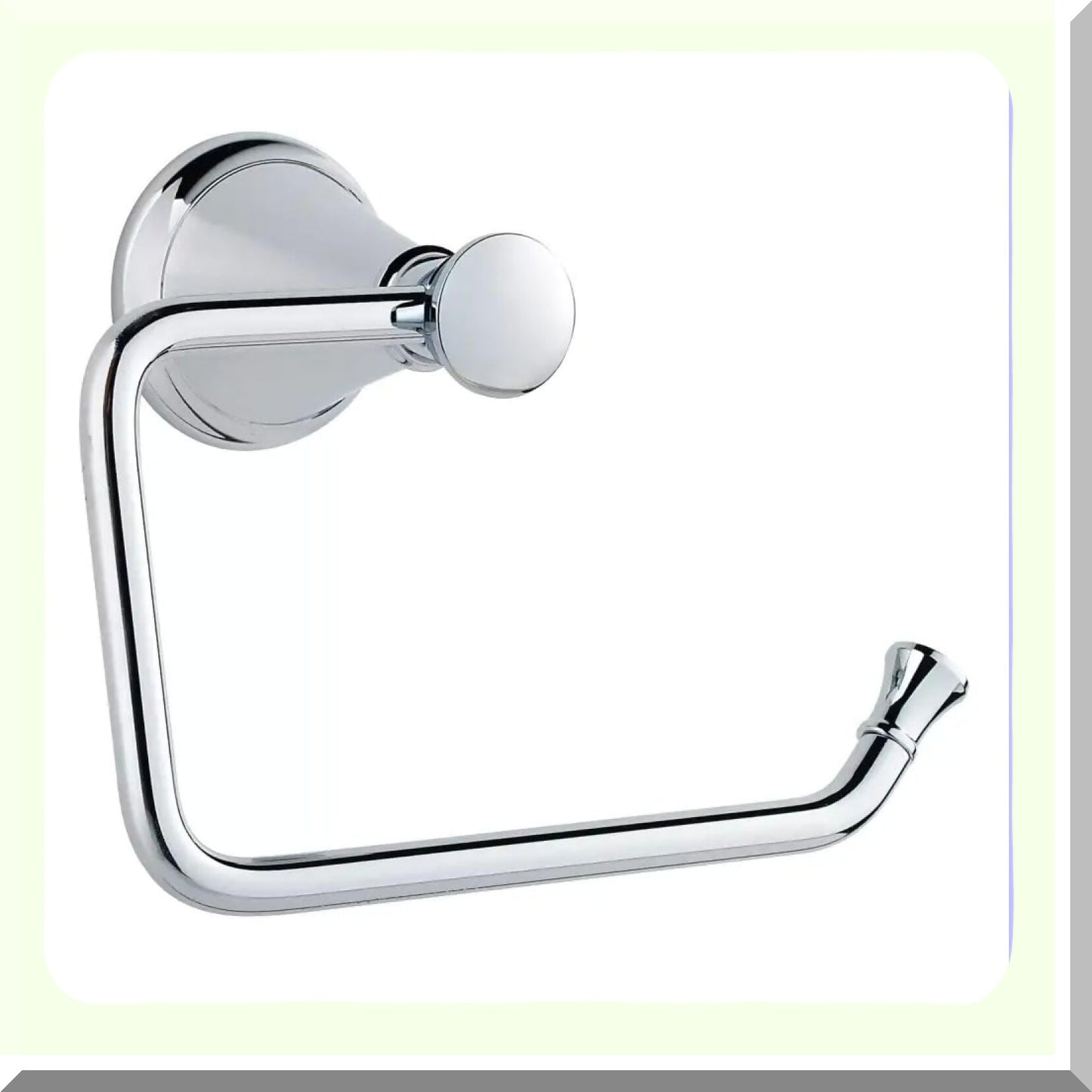 Pasadena Tet Paper Holder Polished Chrome