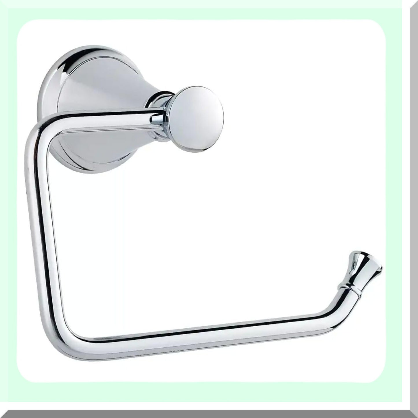 Pasadena Tet Paper Holder Polished Chrome