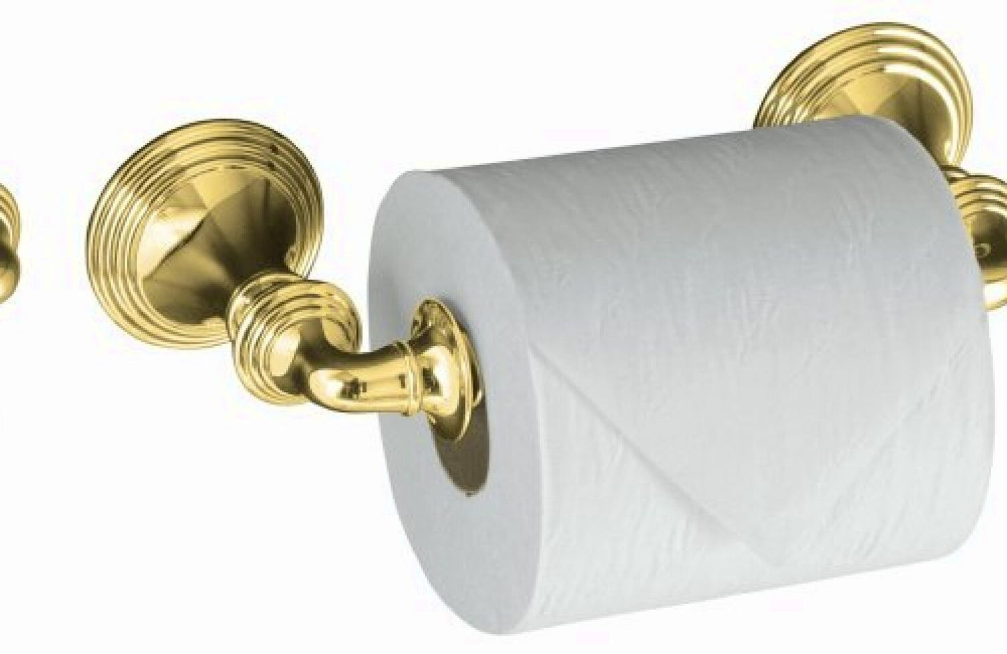 Devonshire Vibrant Polished Br Tissue Holder
