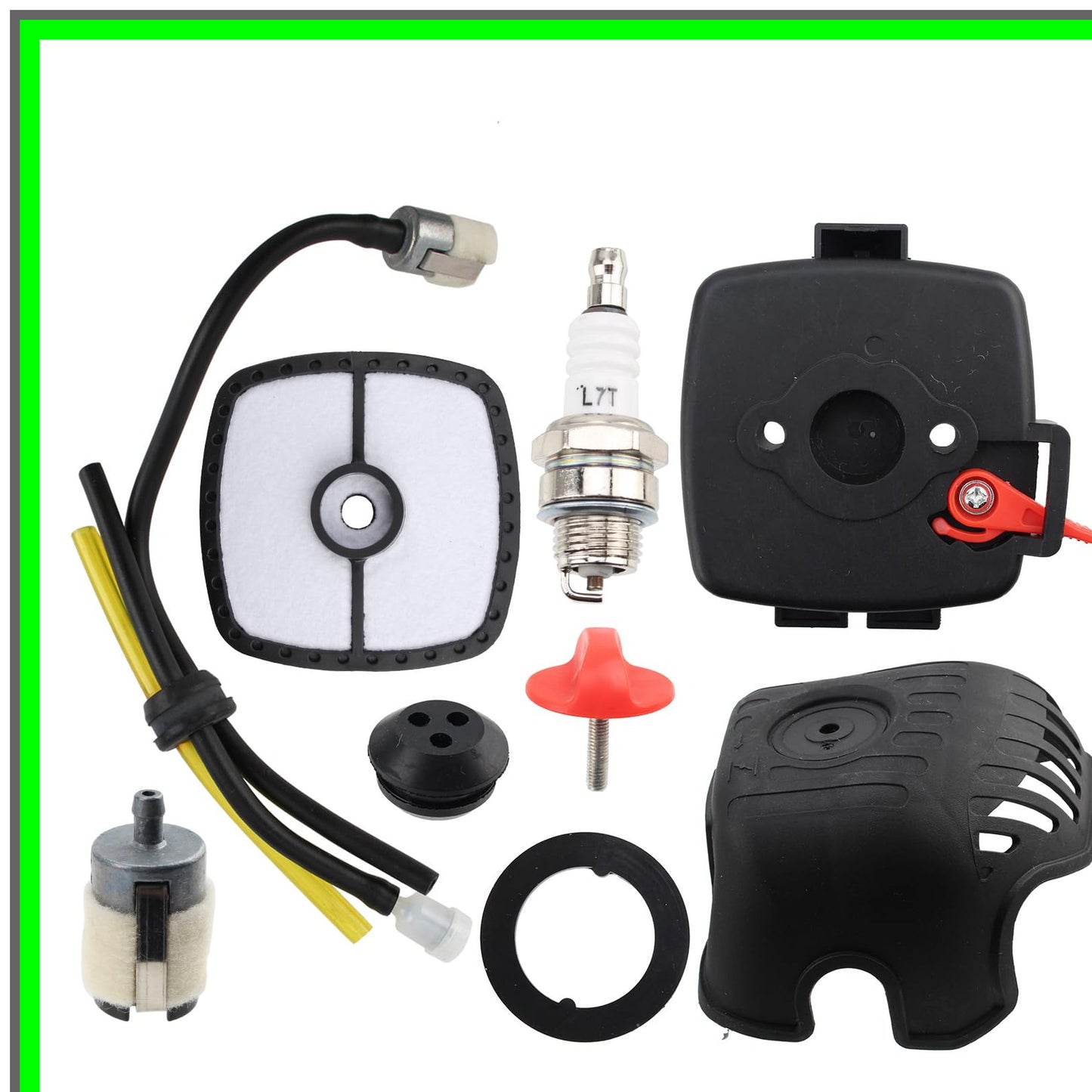 Ignition Coil and Air Filter Cleaner Case for SRM225 GT225 Hedge Trimmer