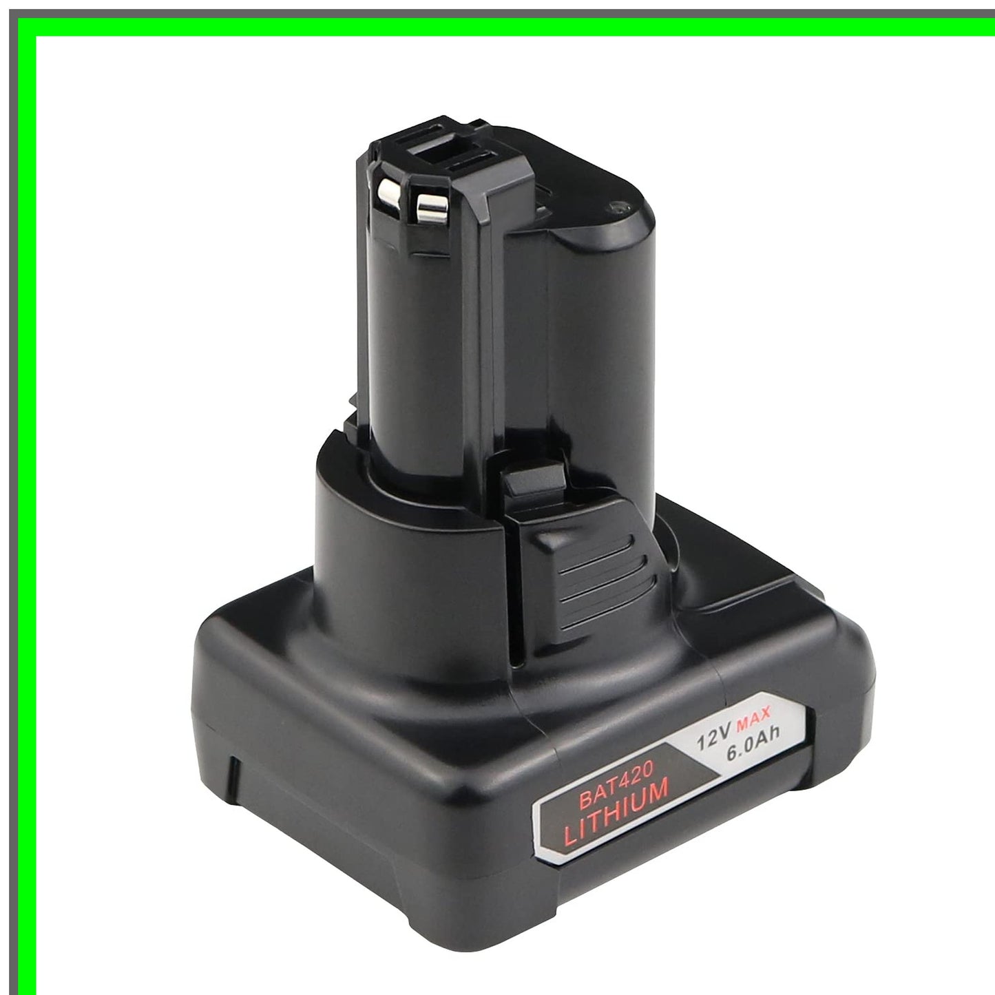 12V 6Ah BAT420 Battery for Bosch GBA12V30 BAT411 Series Compatibility