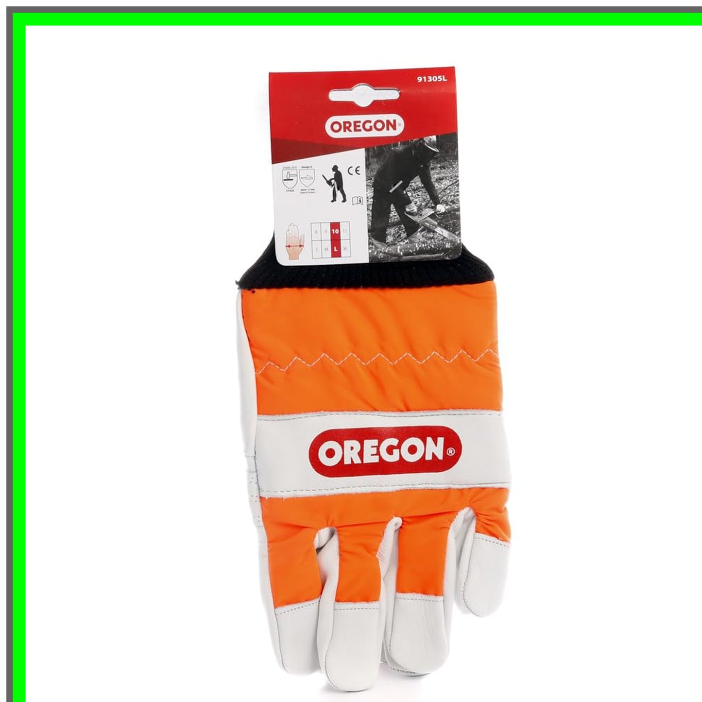 Ultimate Chainsaw Protection Gloves Size 10 for Safety and Comfort