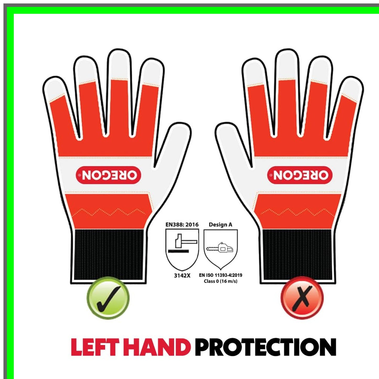 Ultimate Chainsaw Protection Gloves Size 10 for Safety and Comfort