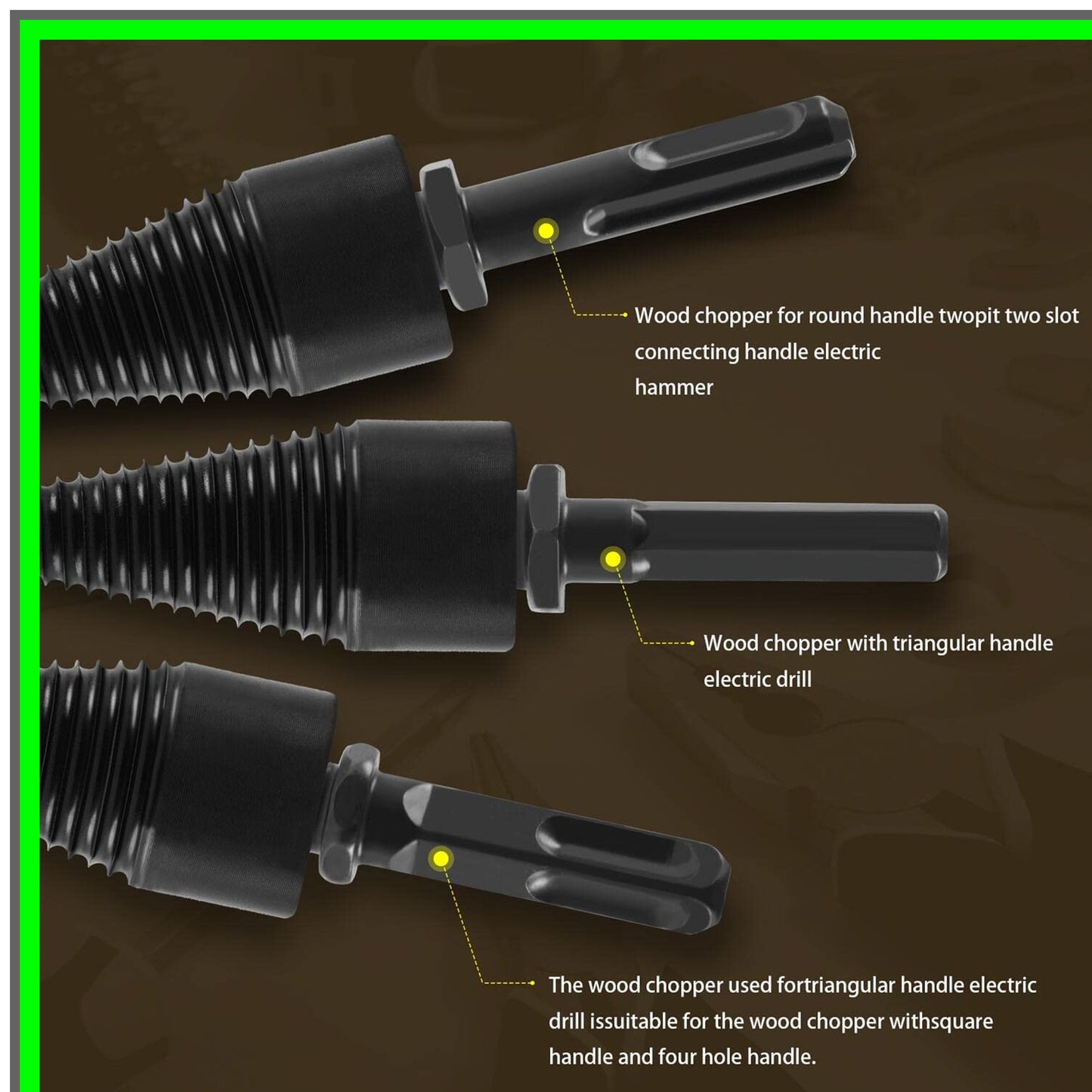 Heavy Duty Wood Splitter Drill Bit 32mm for Efficient Log Splitting