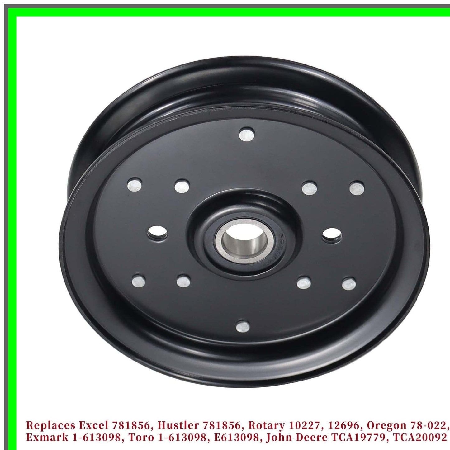 Idler Pulley Replacement for Hustler Exmark Toro Models 781856 1-613098
