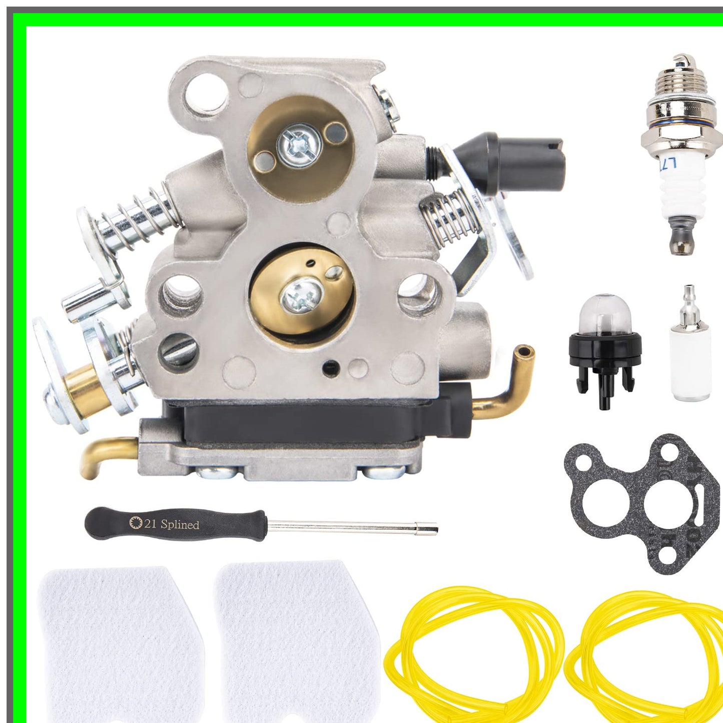 Husqvarna Chainsaw Carburetor Replacement Kit for Zama C1T-W33C Models