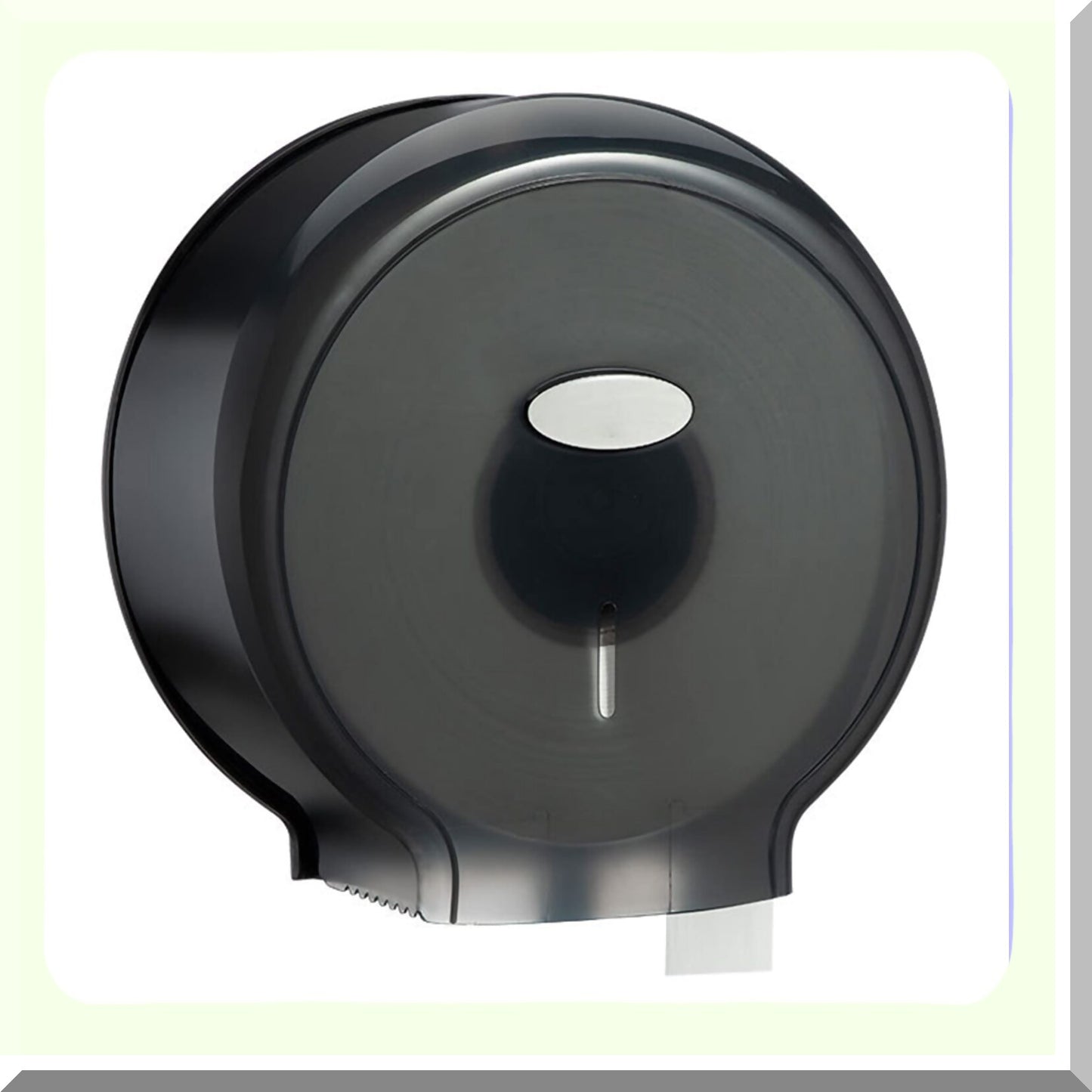 Jumbo Tet Paper Roll Dispenser Wall Mount Black