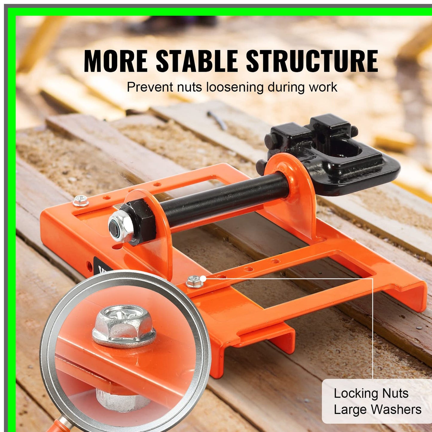 Portable Chainsaw Mill Guide for Vertical Lumber Cutting and Timber Milling