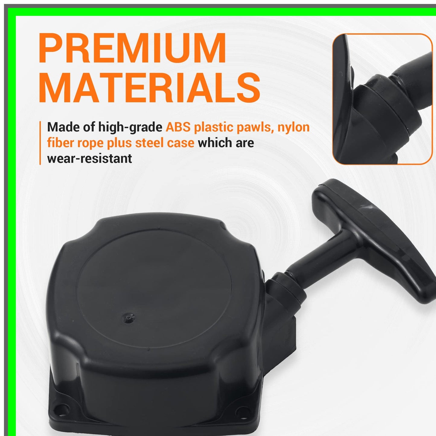 Durable 52cc 2HP Pull Start Recoil Starter for Earth Auger and Predator