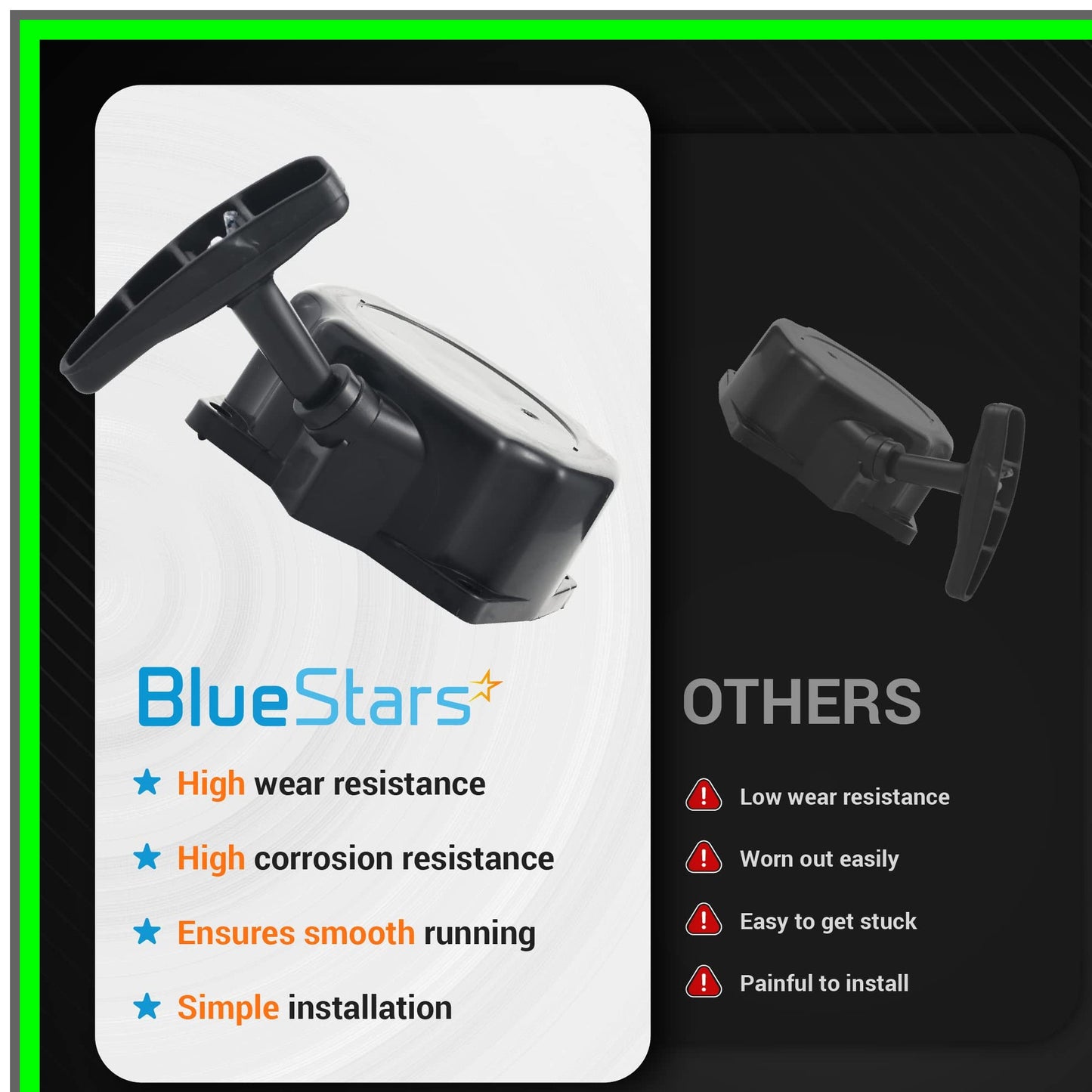 Durable 52cc 2HP Pull Start Recoil Starter for Earth Auger and Predator