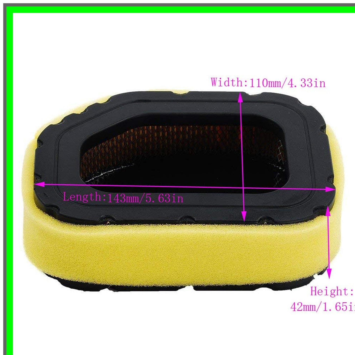 High-Performance Air Filter for Toro Cub Cadet Lawn Mowers SV Series