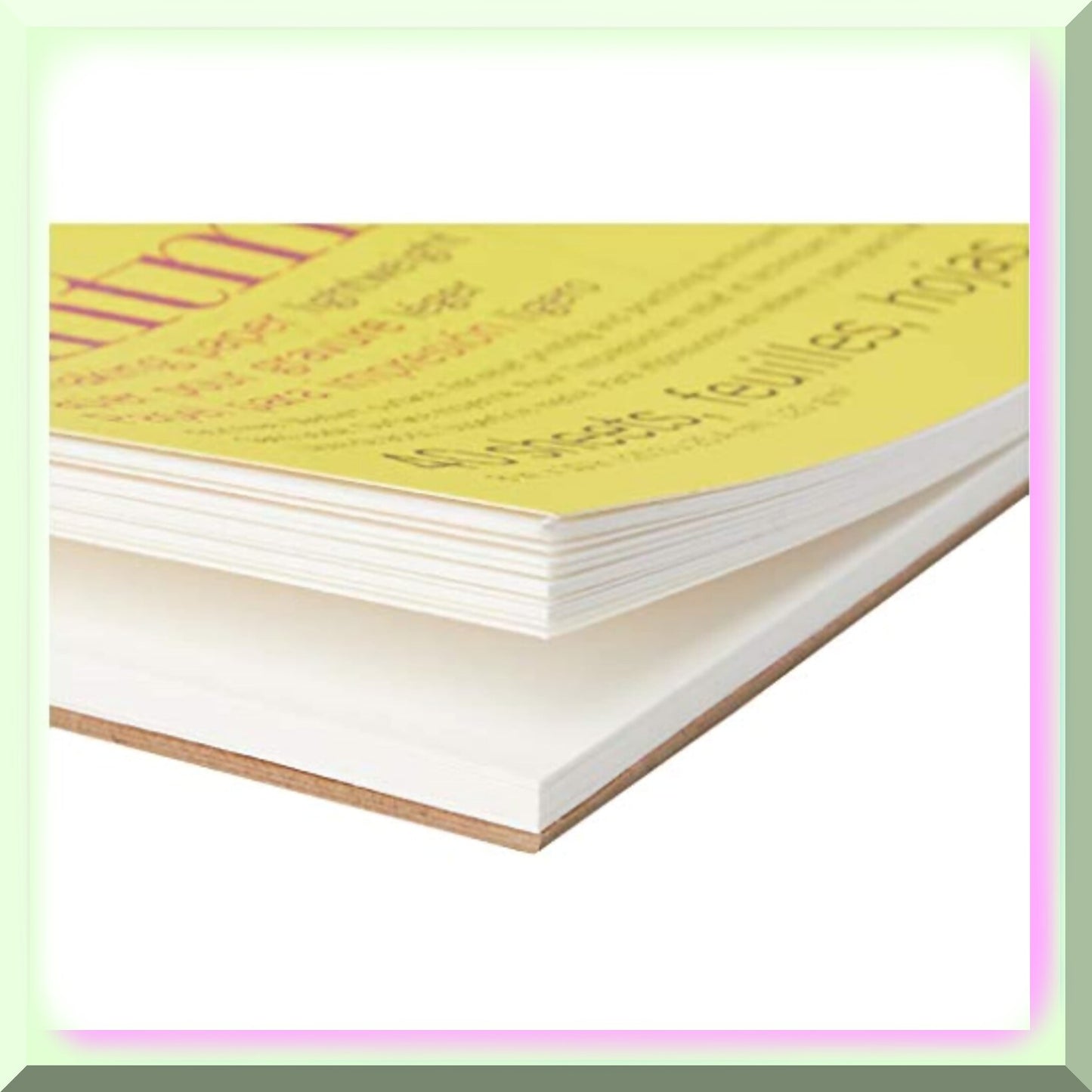 PrintPro ArtPad 8x10 Printmaking Paper 40 Sheets