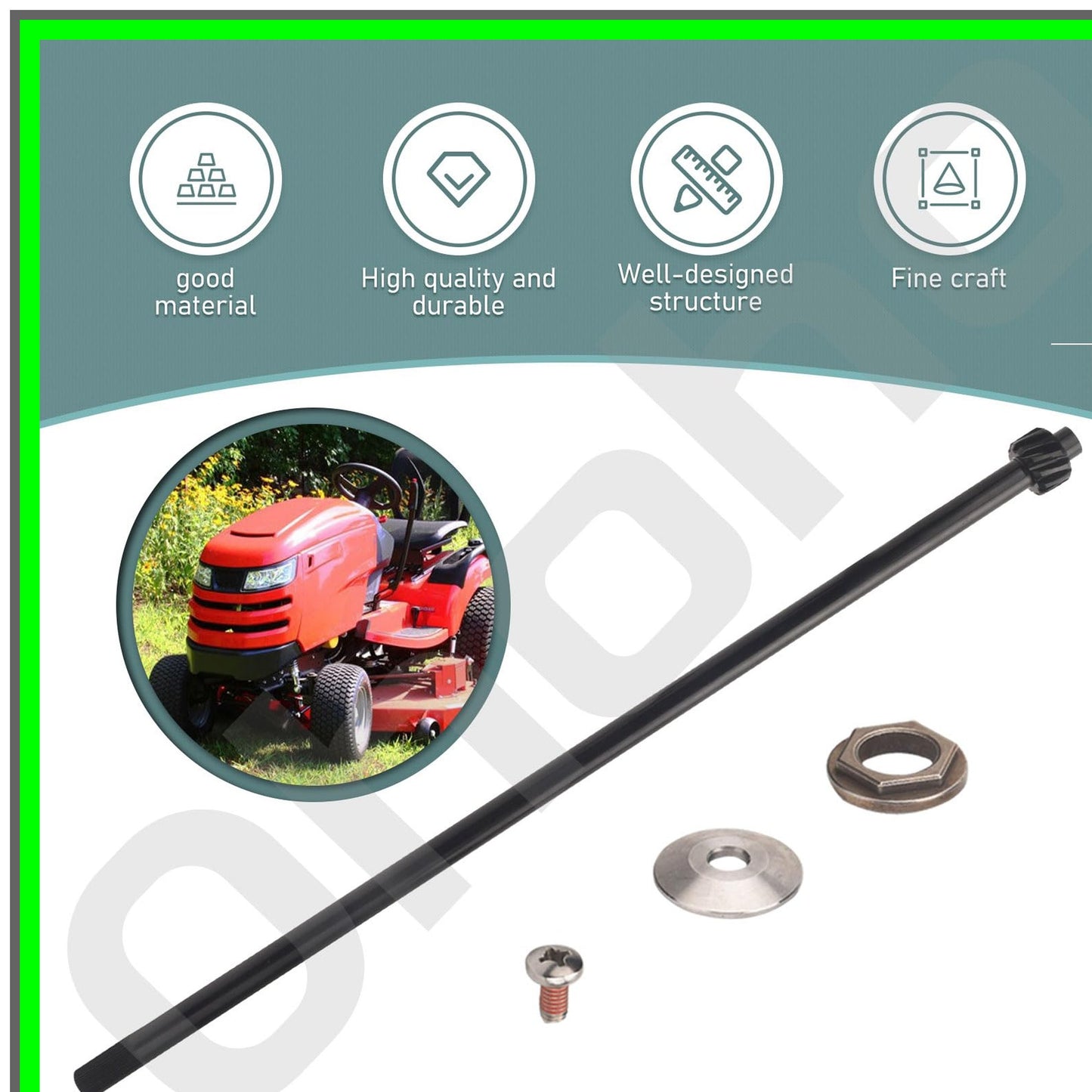 Steering Shaft Replacement for MTD CLT Series Lawn Tractors