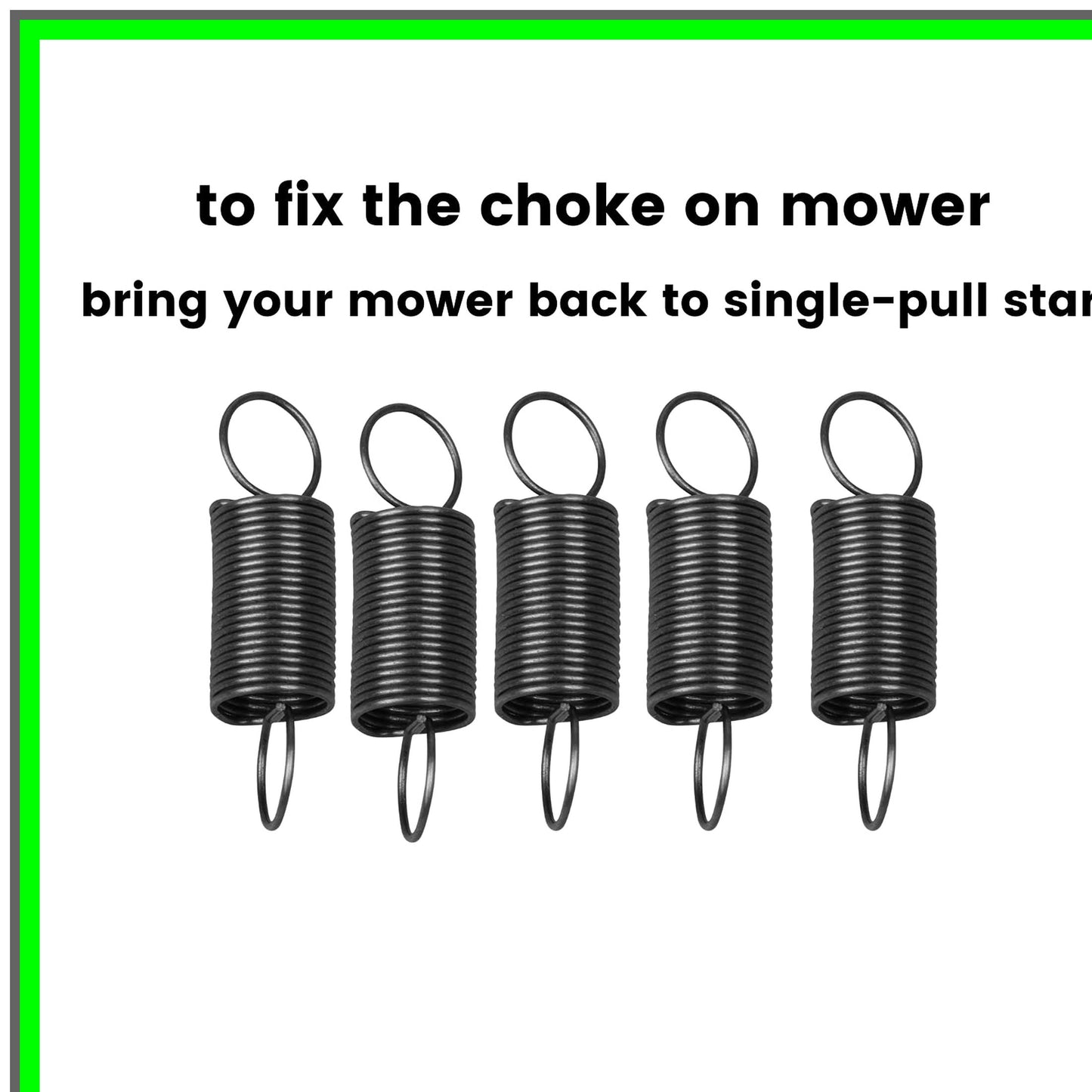 Air Vane Spring Set for Briggs Stratton Toro Lawn Mowers, 5 Pack