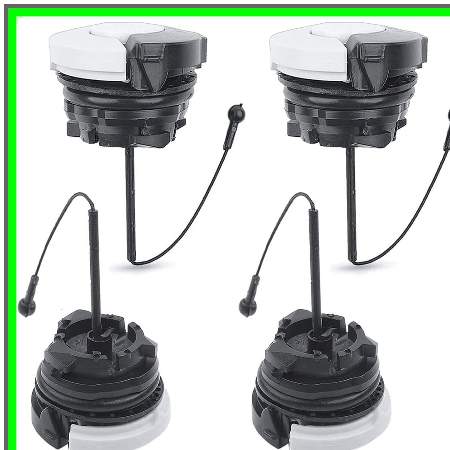 Universal Fuel Tank Caps for STIHL Chainsaws - Durable 4 Pack Set