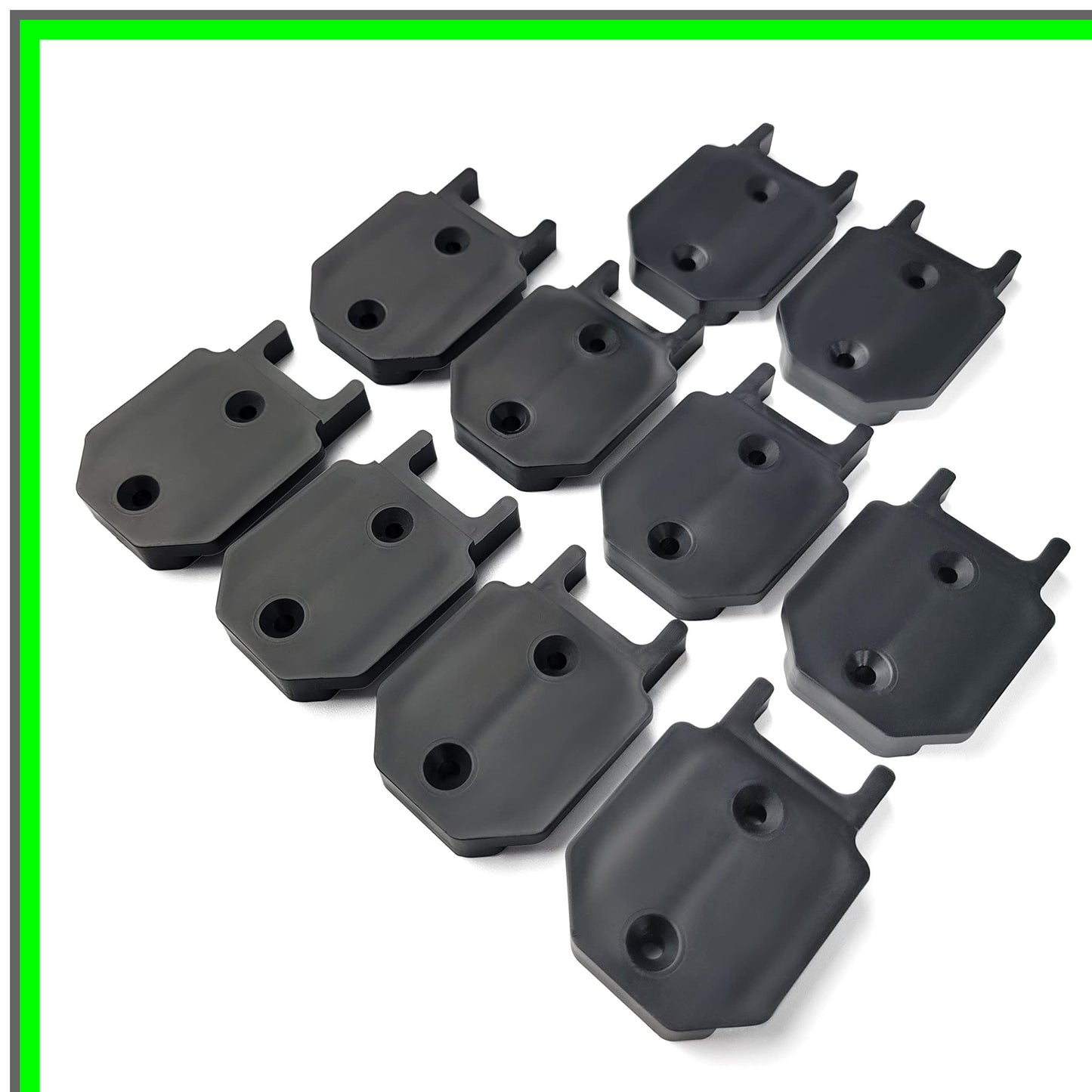 Tool Holder Mounts Set for 20V and 60V Equipment - 10 Pack