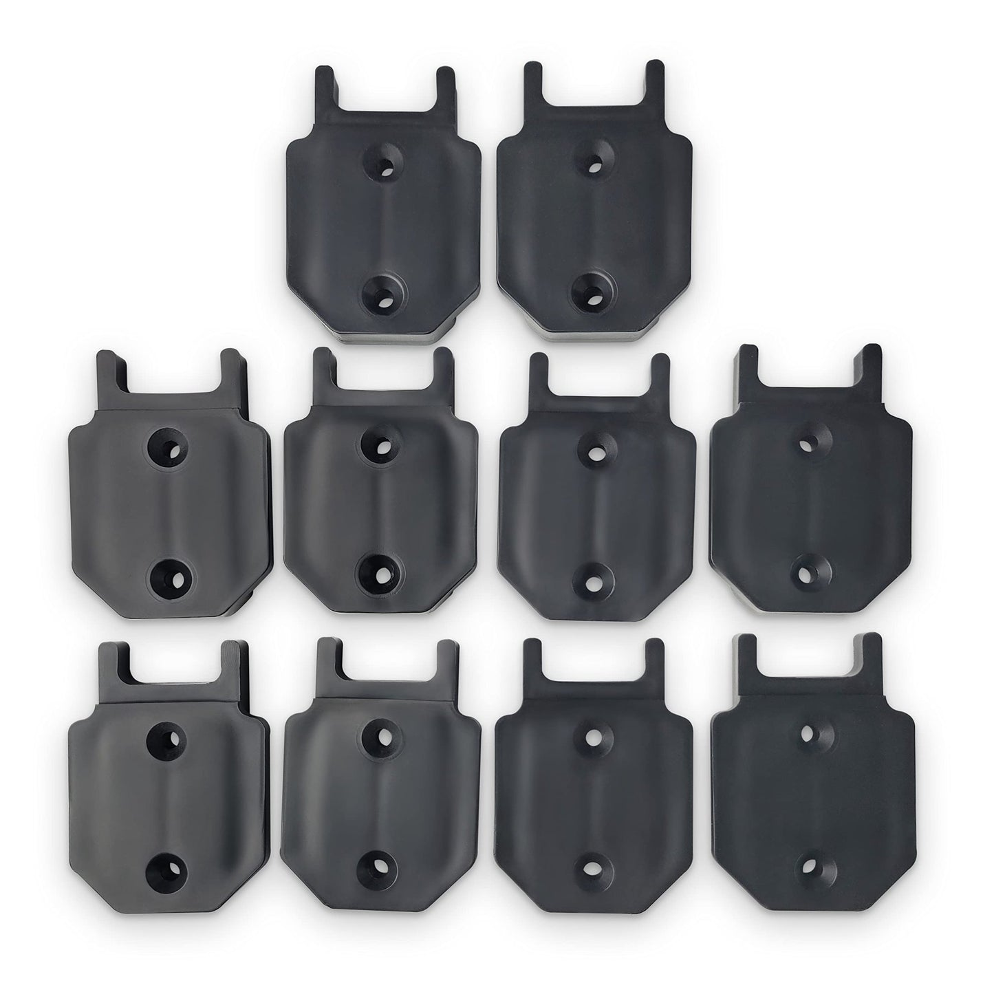 Tool Holder Mounts Set for 20V and 60V Equipment - 10 Pack