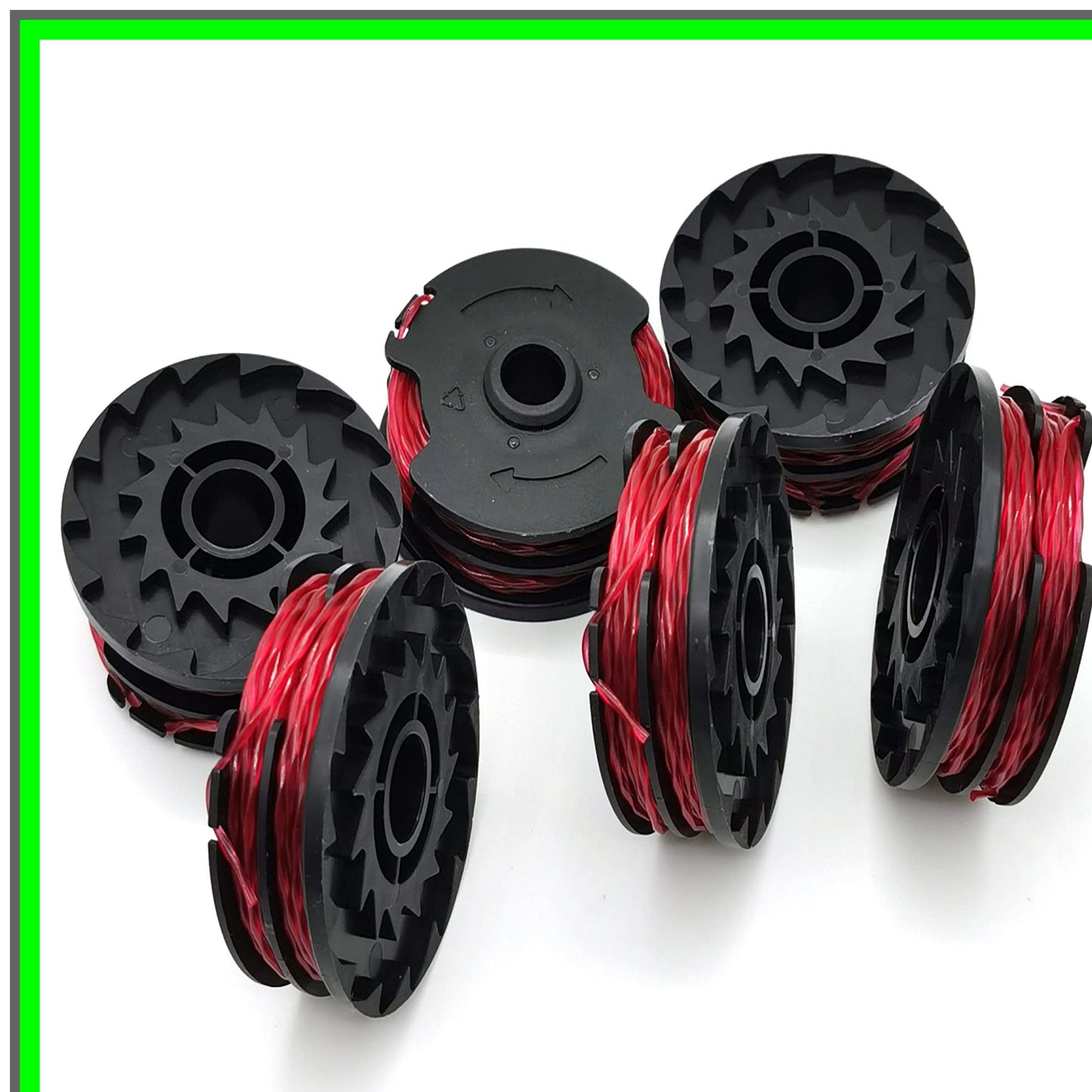 Hyper Tough String Trimmer Line Replacement 0.065" 27ft 6-Pack