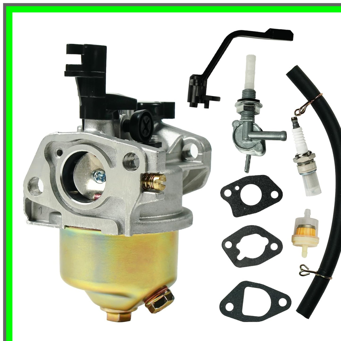 High-Performance Carburetor with Gasket for 196cc 212cc Engines