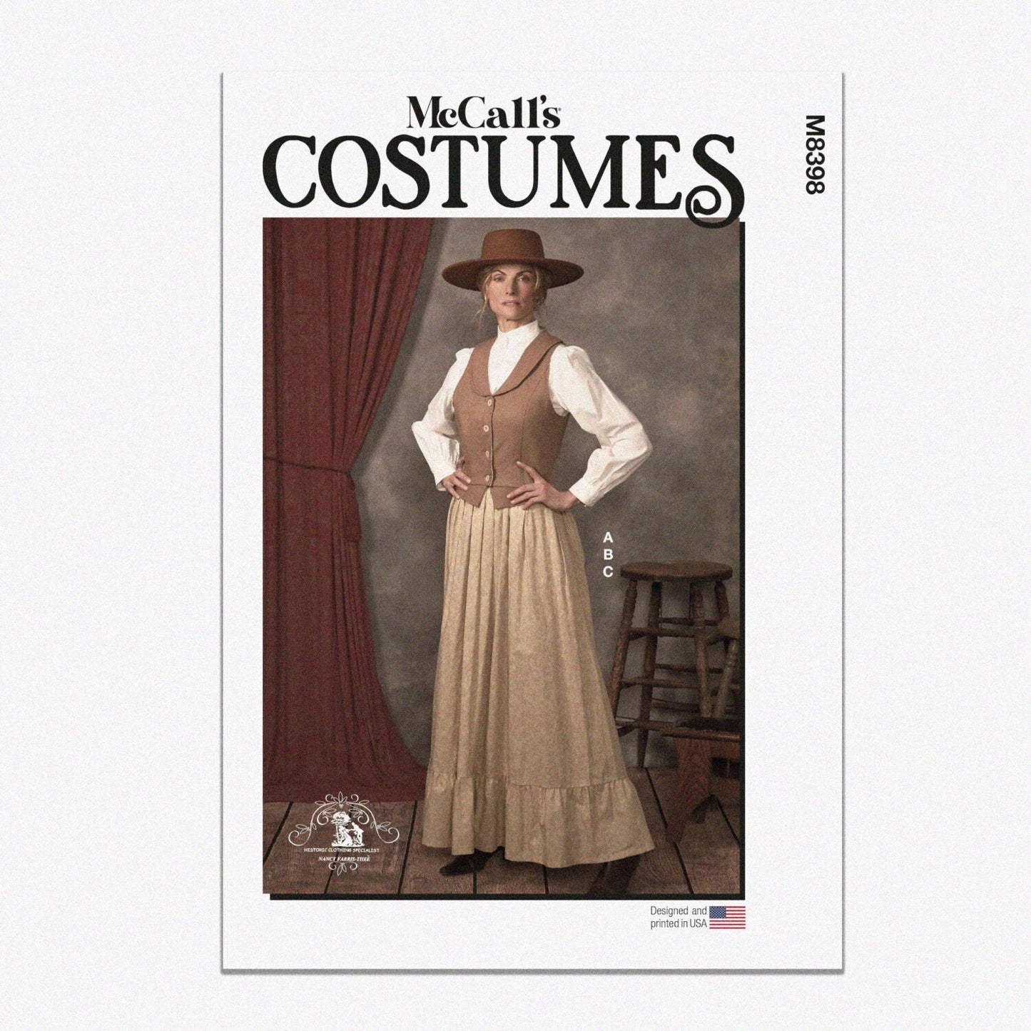 Misses' Old West Sewing Pattern Packet