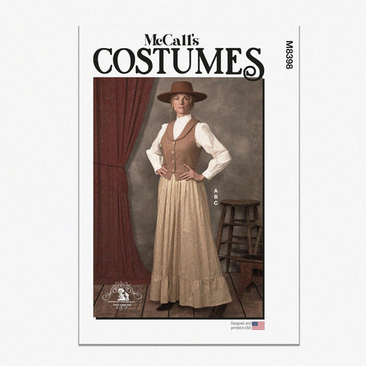 Misses' Old West Sewing Pattern Packet