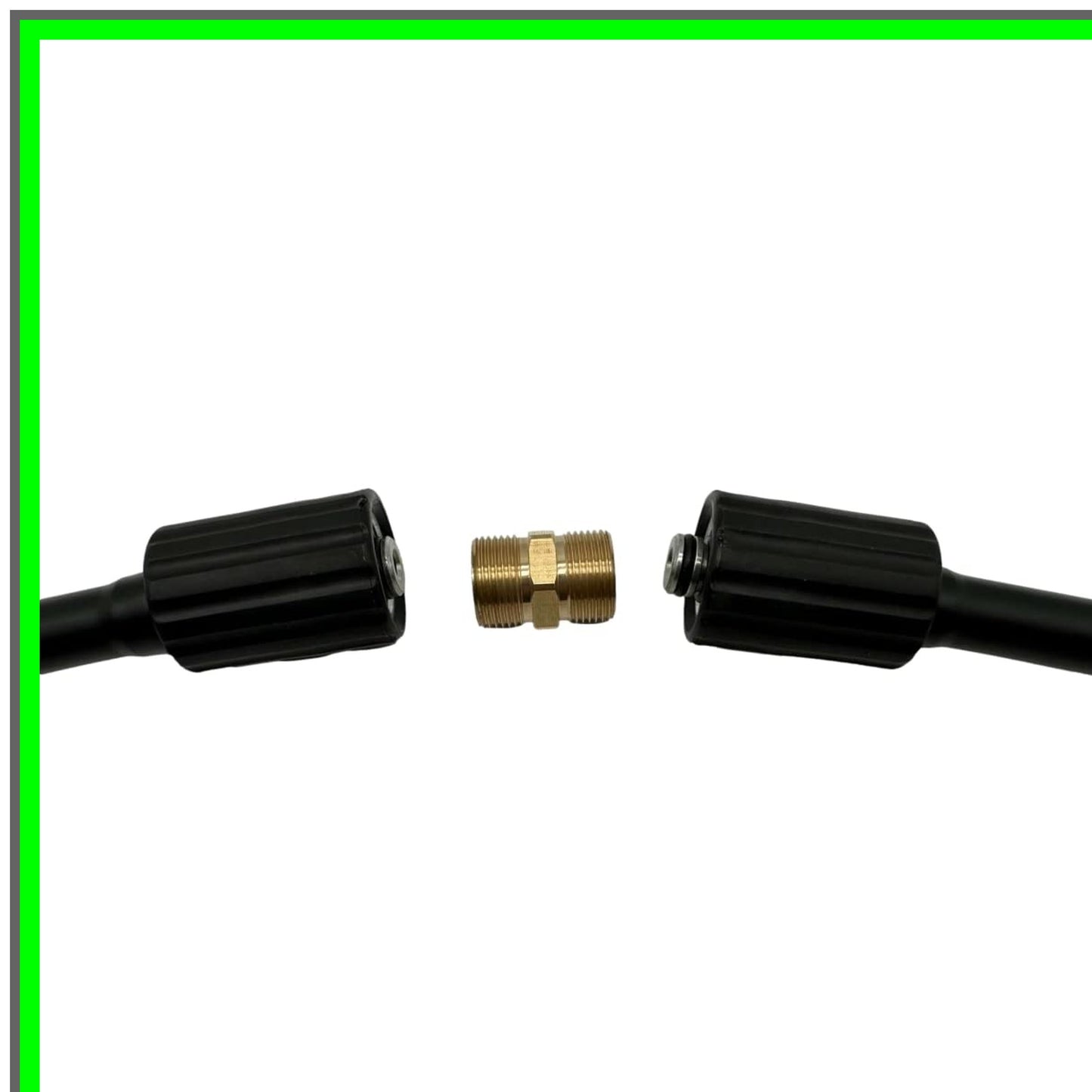 M22 Metric Male Thread Hose Coupler Adapter for Pressure Washers