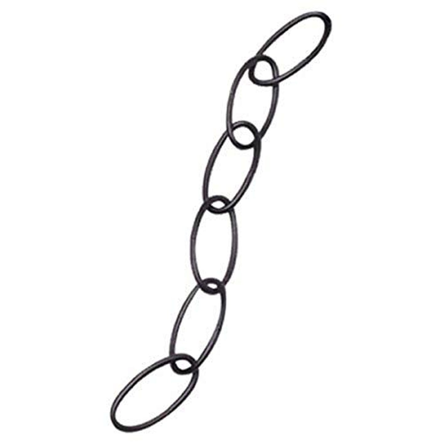 Black 36-Inch Chain Extender for Versatile Length Adjustments