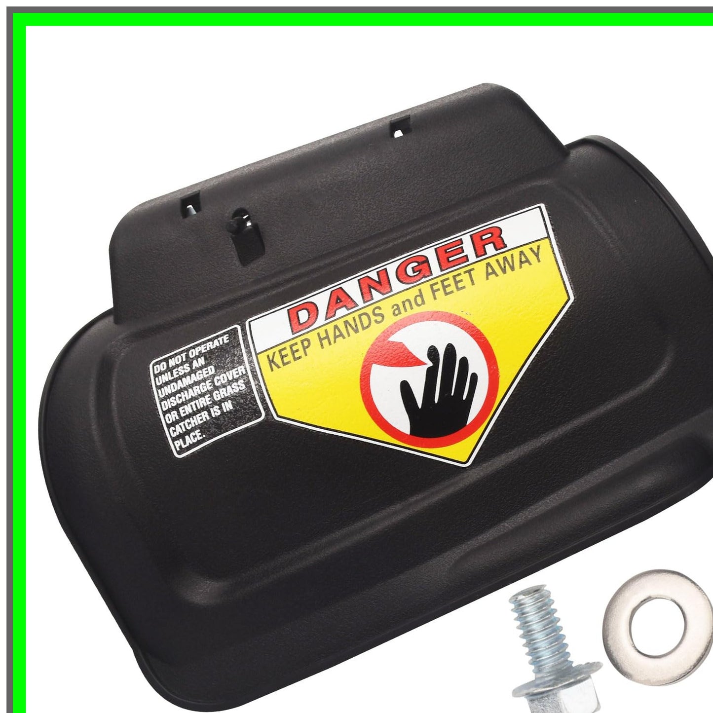 Hinged Mulching Plug Assembly for Troy-Bilt Cub-Cadet Yard Machines Models