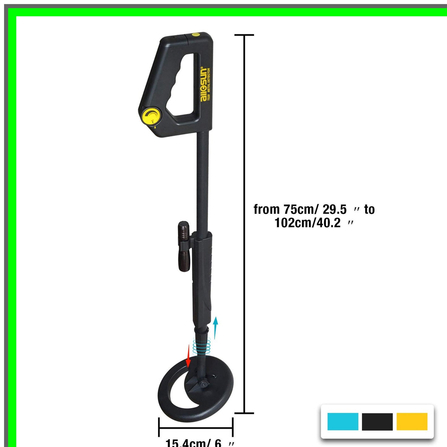 Junior Explorer Metal Detector for Kids - Fun Beach and Yard Adventure Tool