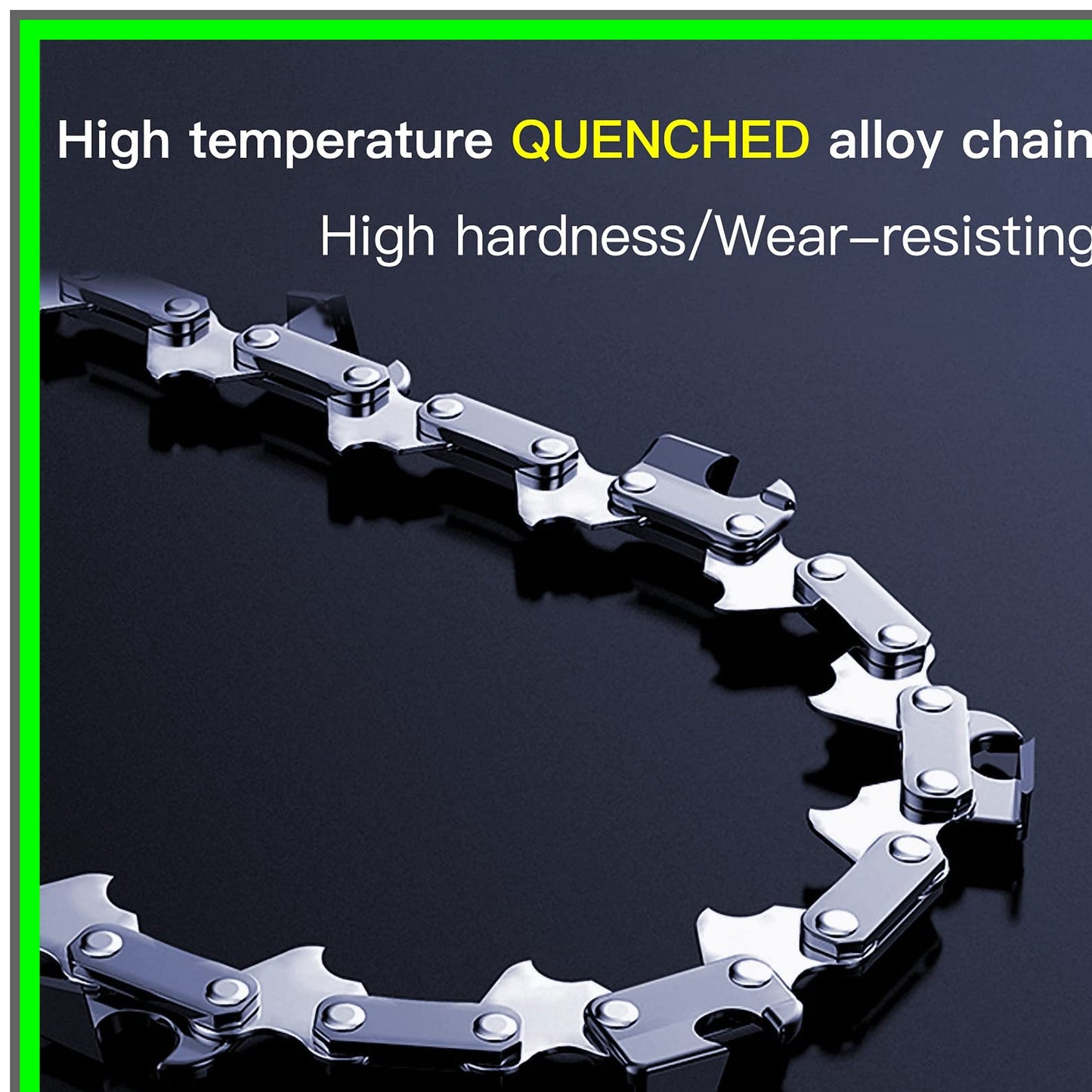Mini Chainsaw Replacement Kit - 6 Inch Chain and Bar for Wood Cutting