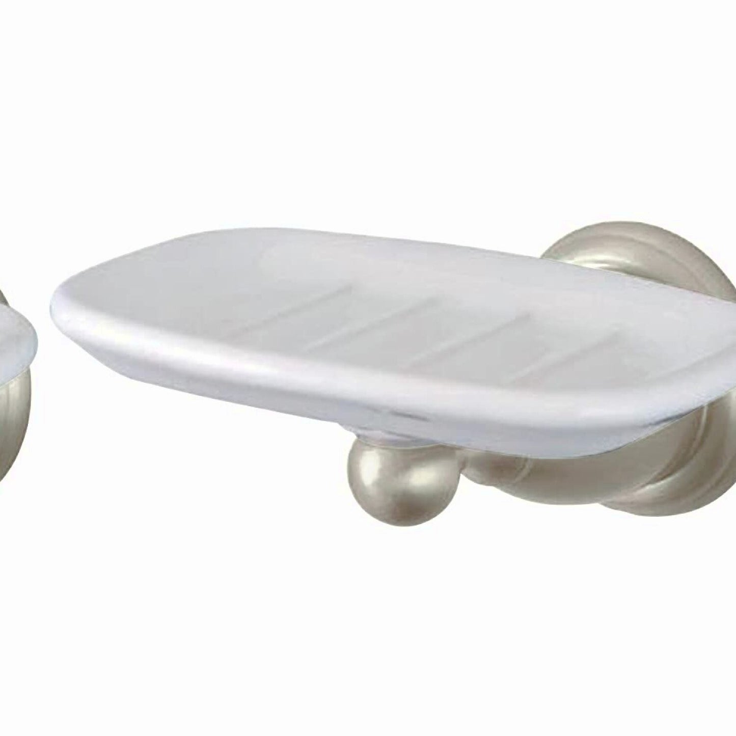 Heritage Soap Dish 5-1/2-Inch Brushed Nickel