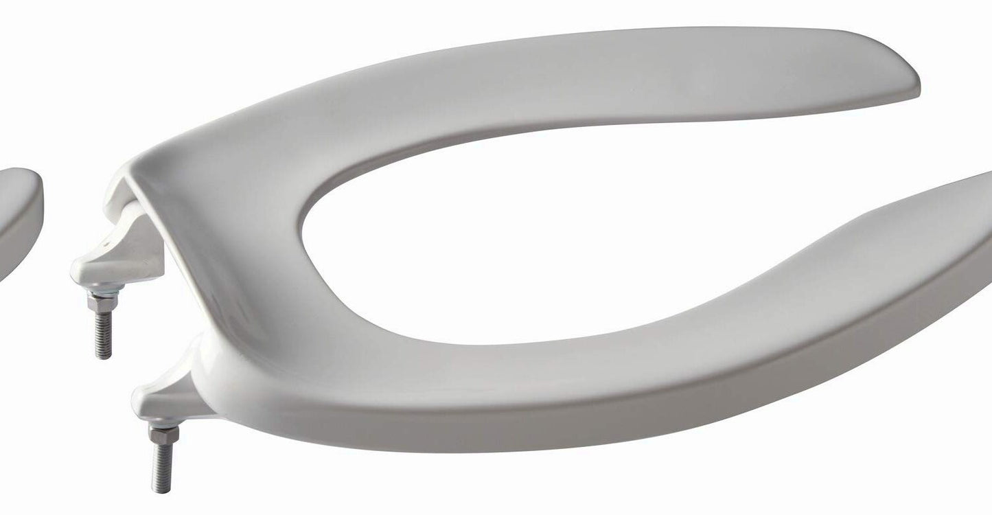 Heavy-Duty Stainless Steel Seat Open Front