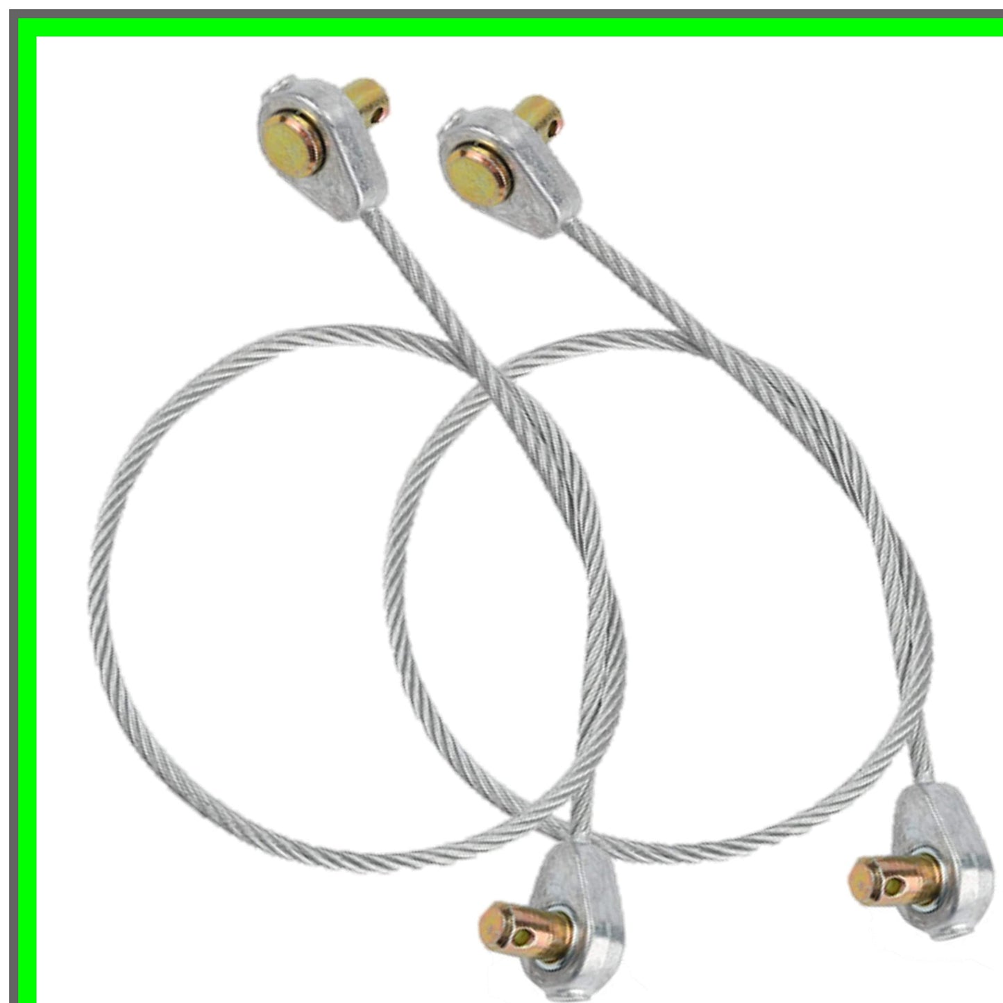 Deck Lift Pulley and Cable Hardware Kit for Cub Cadet Troy-Bilt Ryobi