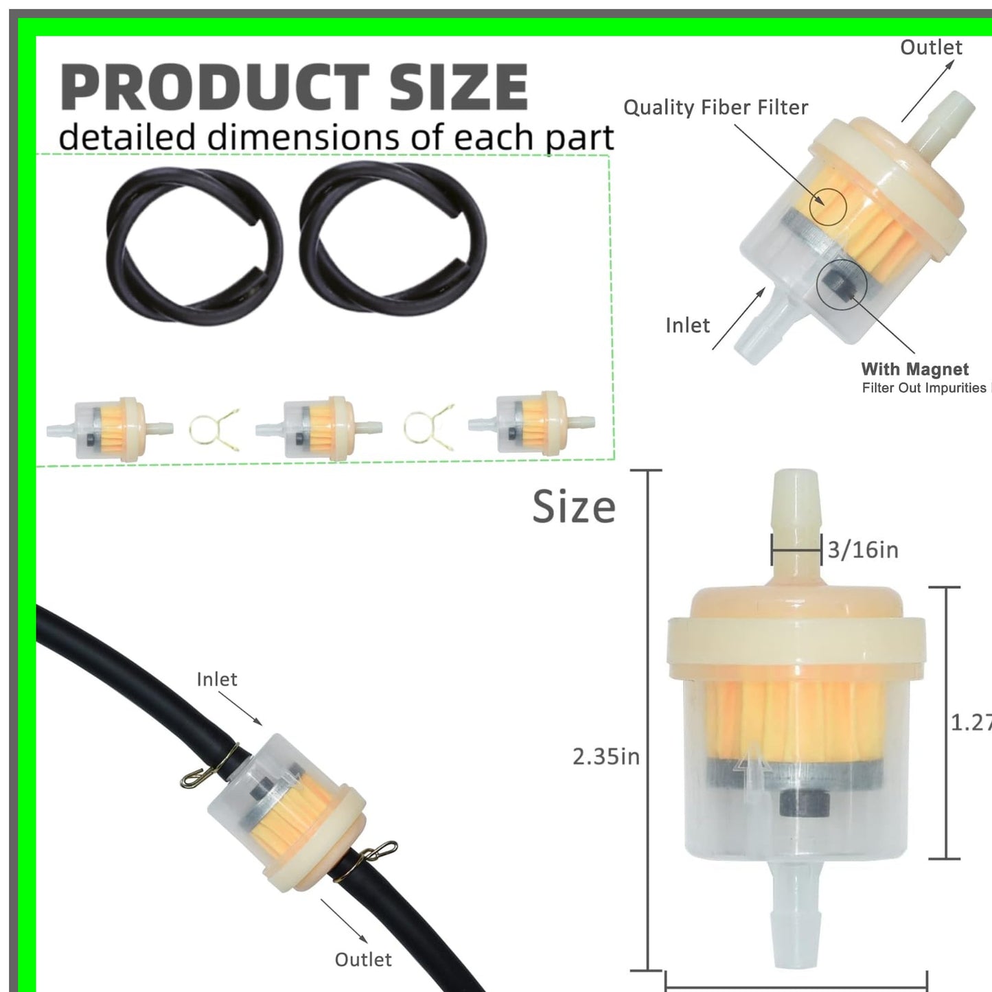 High-Performance Carburetor for Toro Troy Bilt Husqvarna Engines 163cc