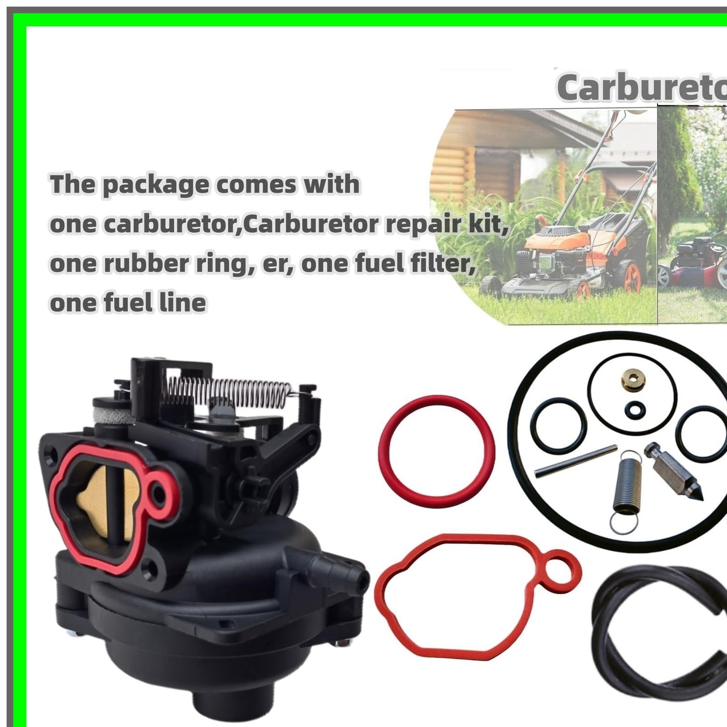 High-Performance Carburetor for Toro Troy Bilt Husqvarna Engines 163cc