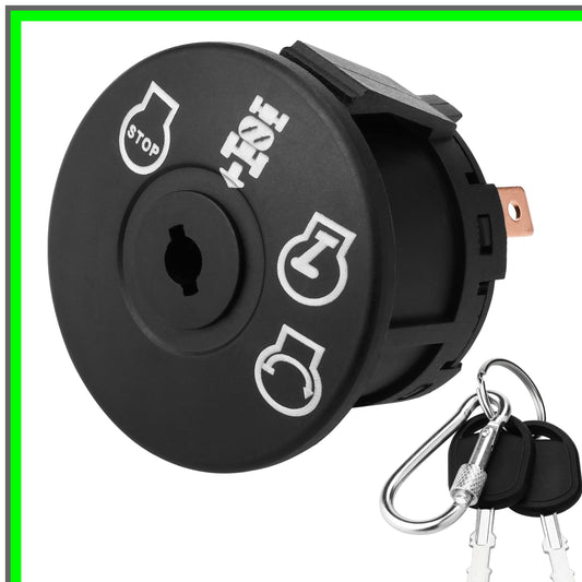 4-Position Ignition Switch with Key for Husqvarna Riding Mowers