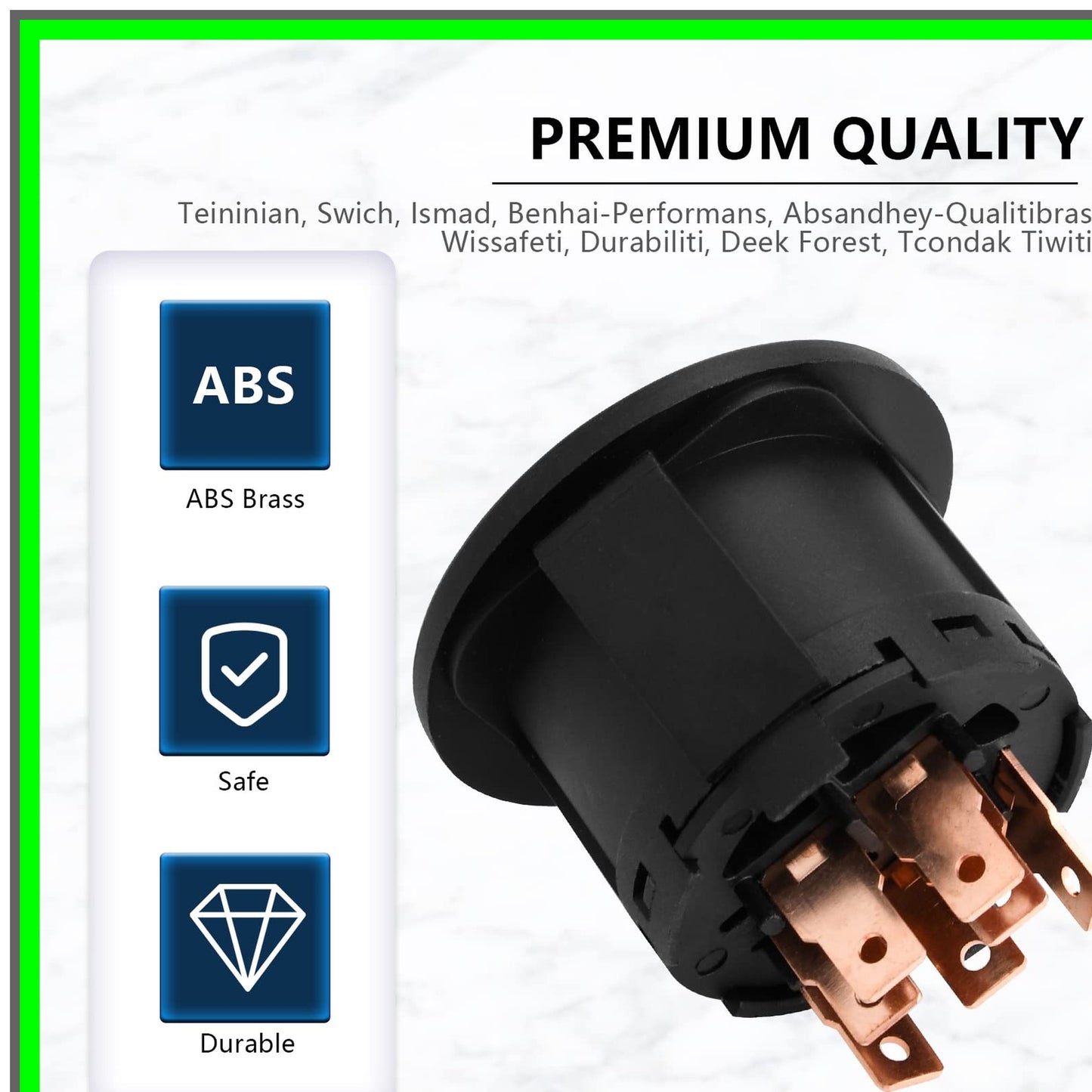 4-Position Ignition Switch with Key for Husqvarna Riding Mowers