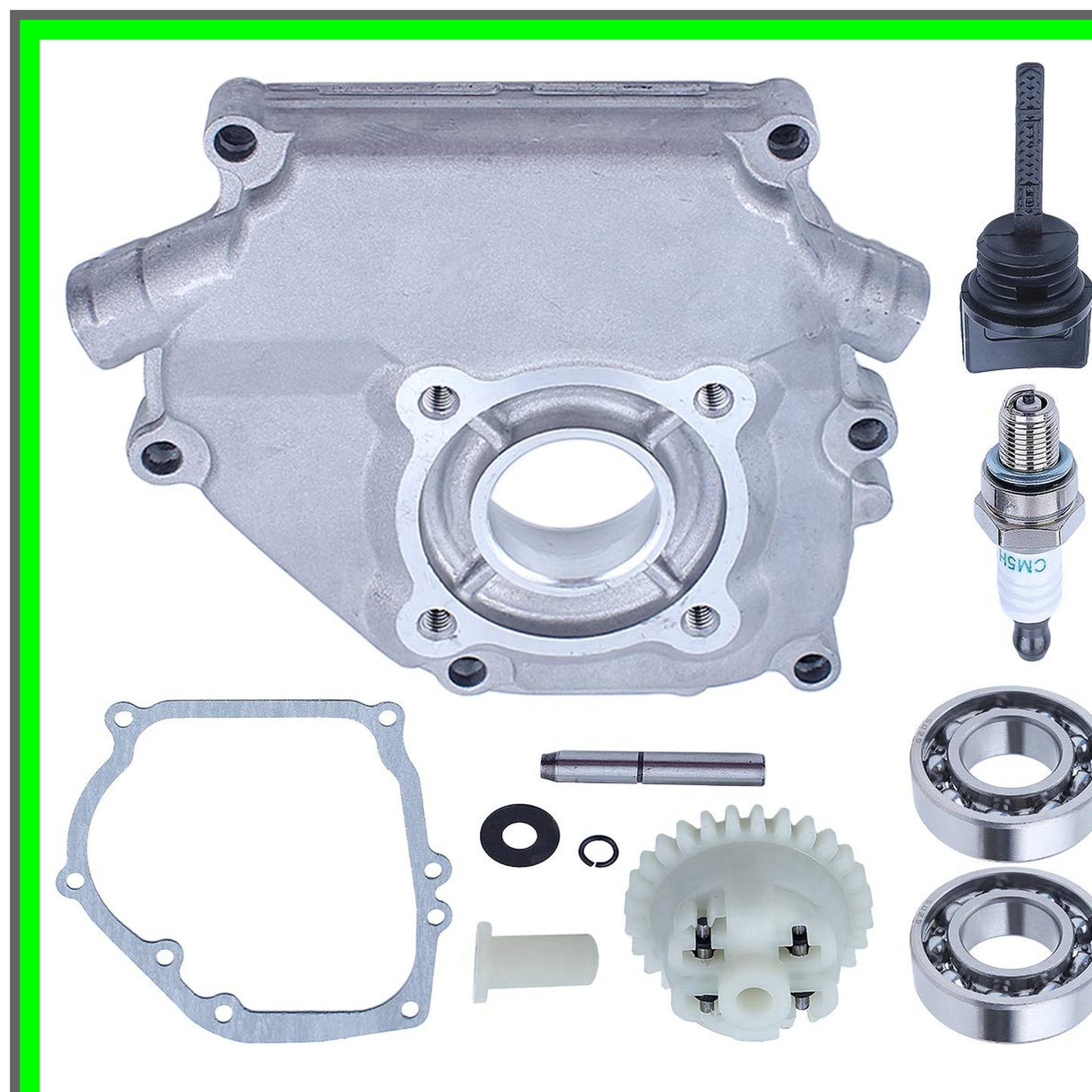 Honda GX160 GX200 Engine Crankcase Cover Gasket and Governor Gear Kit