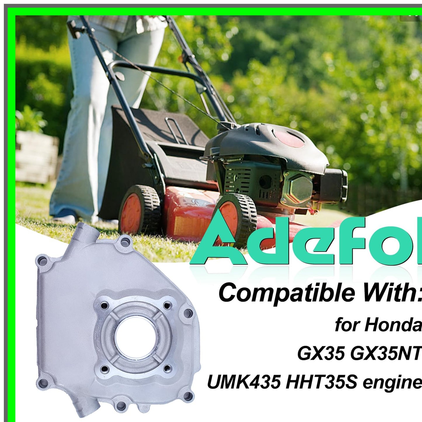 Honda GX160 GX200 Engine Crankcase Cover Gasket and Governor Gear Kit