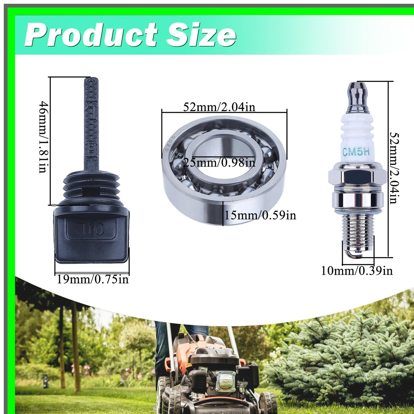 Honda GX160 GX200 Engine Crankcase Cover Gasket and Governor Gear Kit