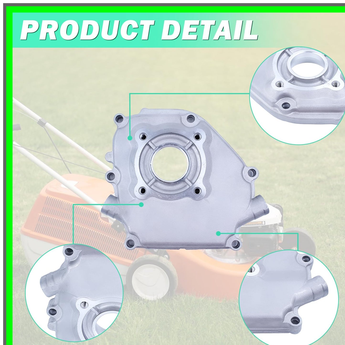 Honda GX160 GX200 Engine Crankcase Cover Gasket and Governor Gear Kit
