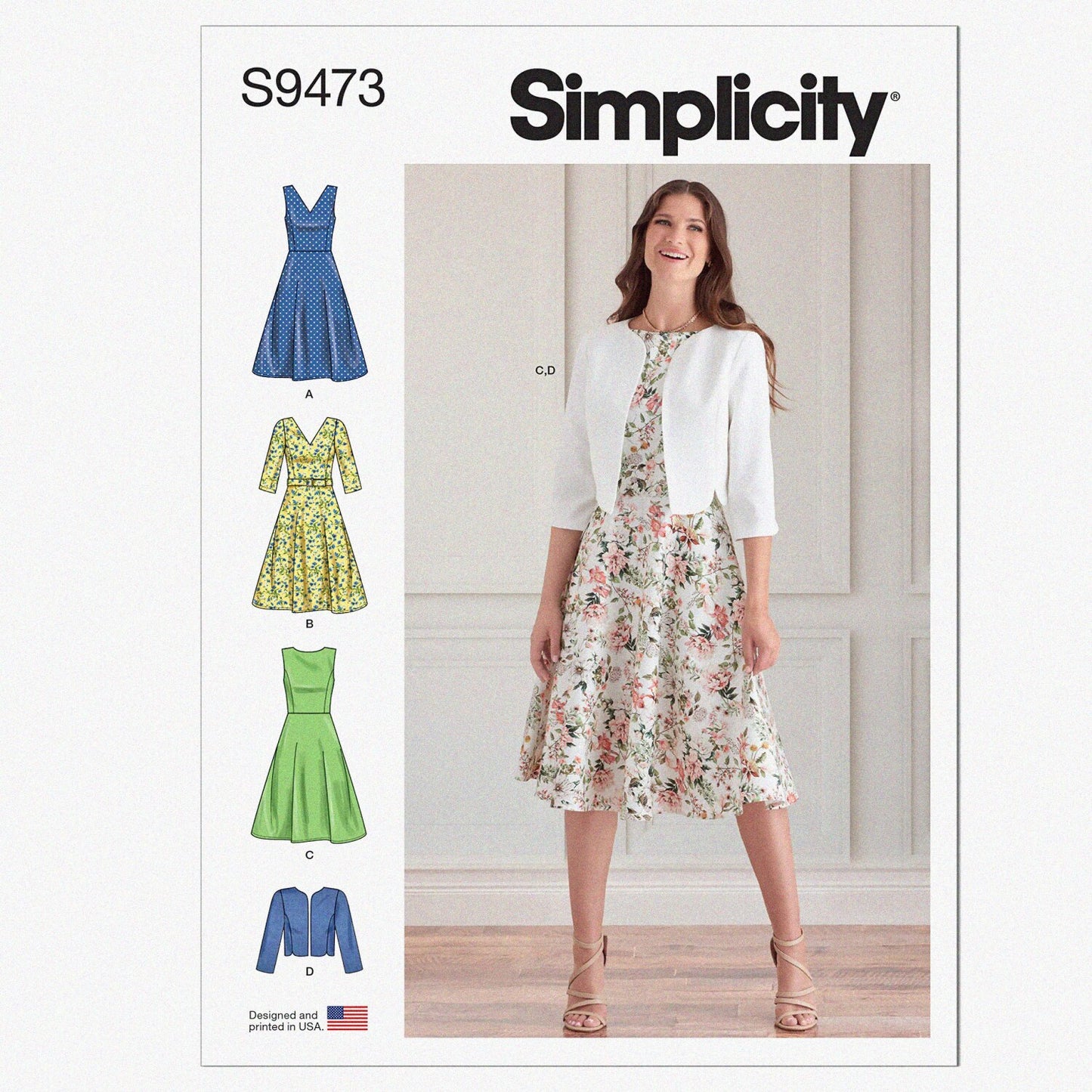 Misses' Jacket and Dress Sewing Pattern Kit