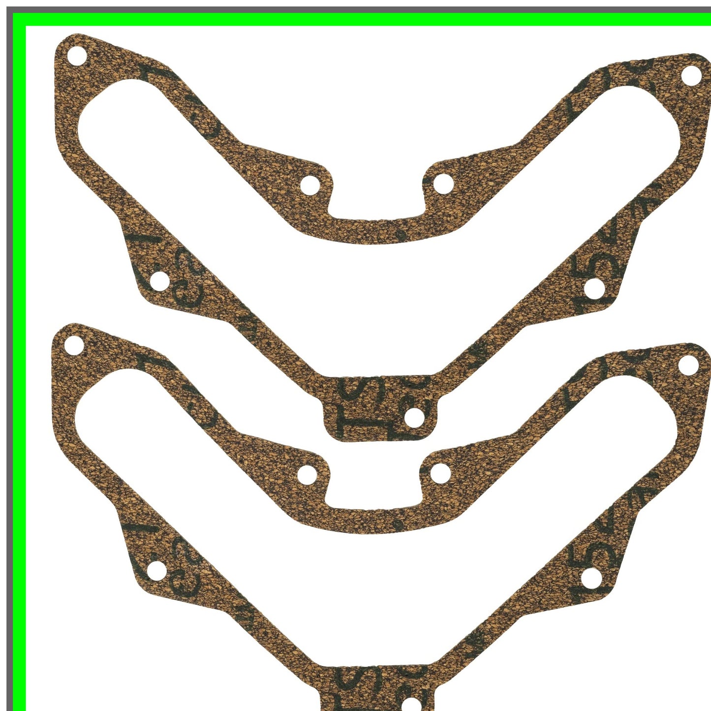 Courage Engine Valve Cover Gasket Set for SV470 SV600 18HP 20HP - 2 Pack