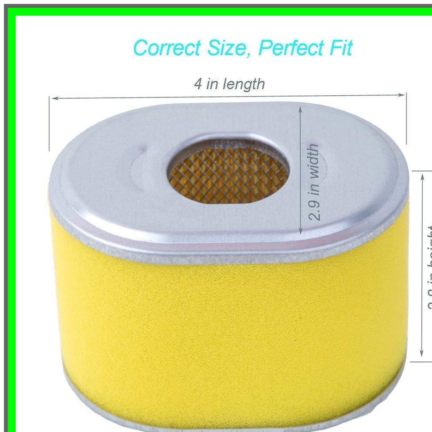 Dual Pack Air Filter for Honda GX160 GX200 GX140 Engine with Pre Filter