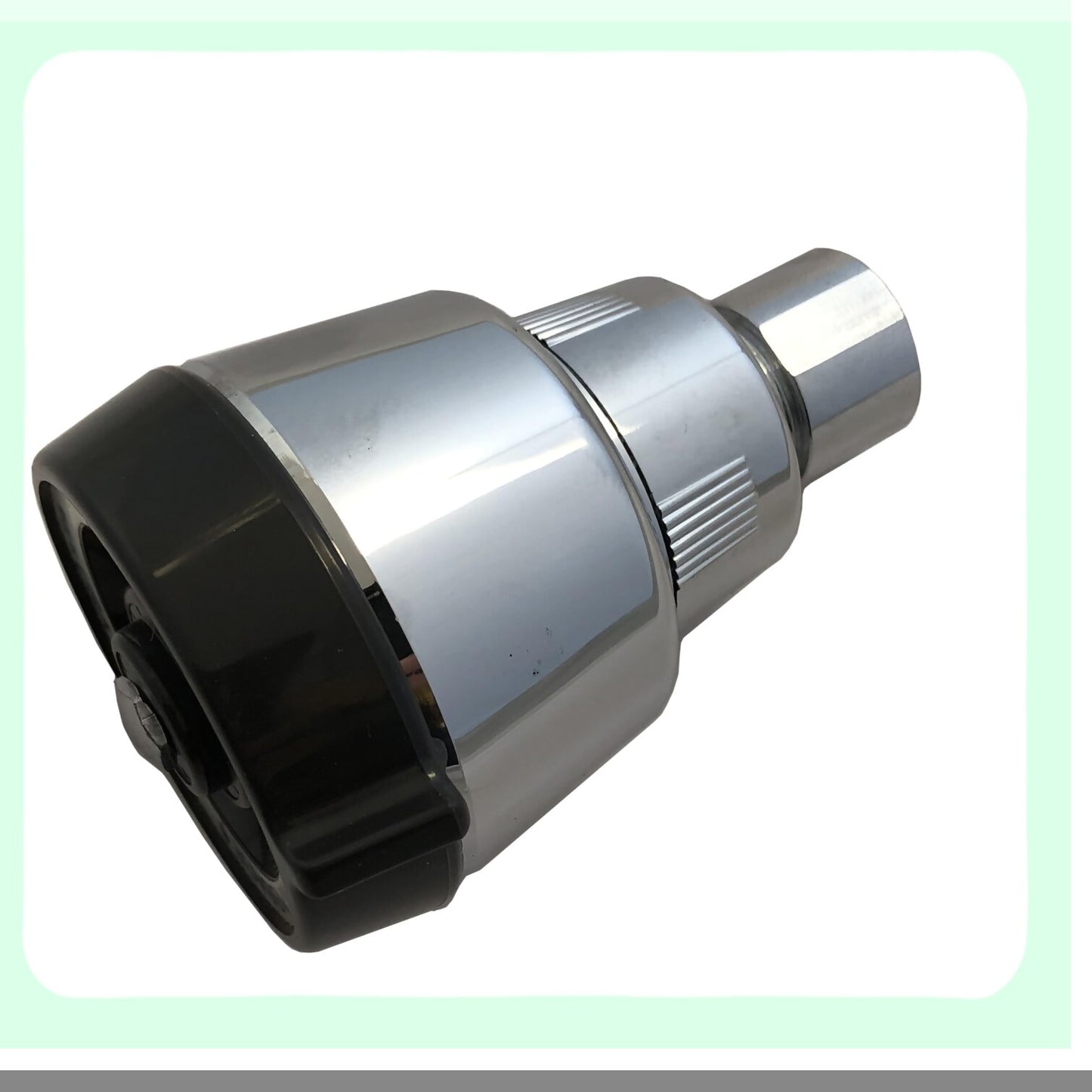 Chrome Showerhead with 2 Spray Settings, 2.5 GPM