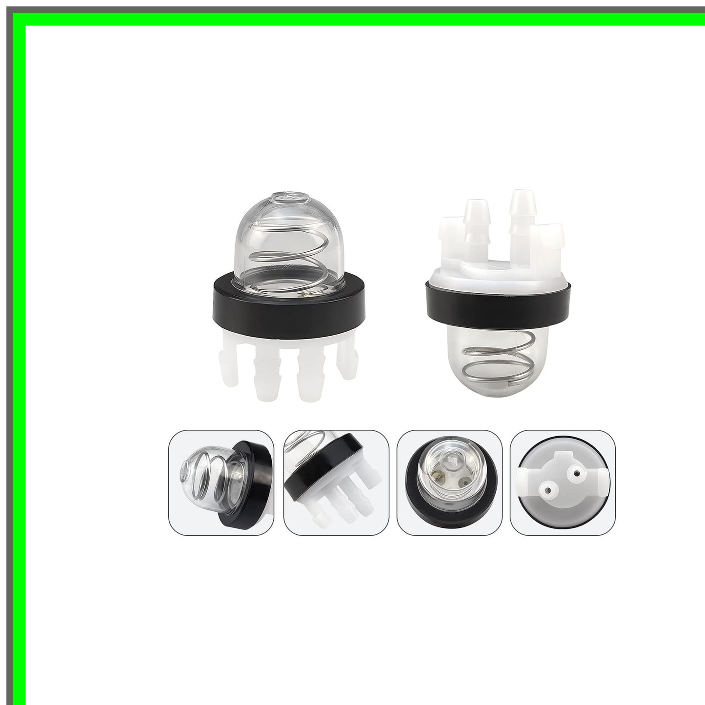 Stihl-Compatible Primer Bulb Set for Concrete Cut Off Saws and Leaf Blowers